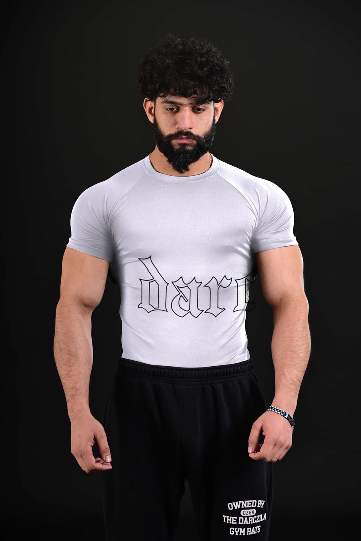 Darczila signature Compression Tee [WHITE]