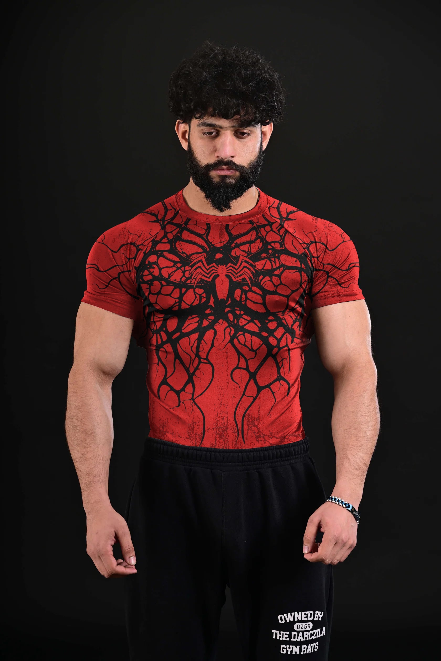 Venom X Spider [Compression Tee] RED