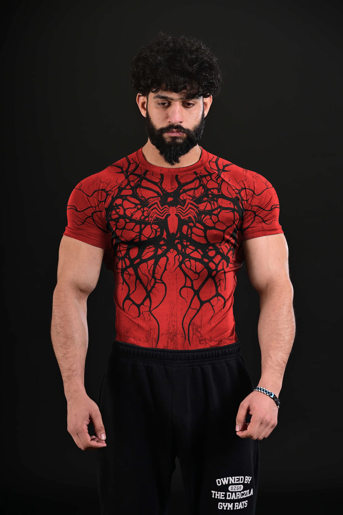 Venom X Spider [Compression Tee] RED