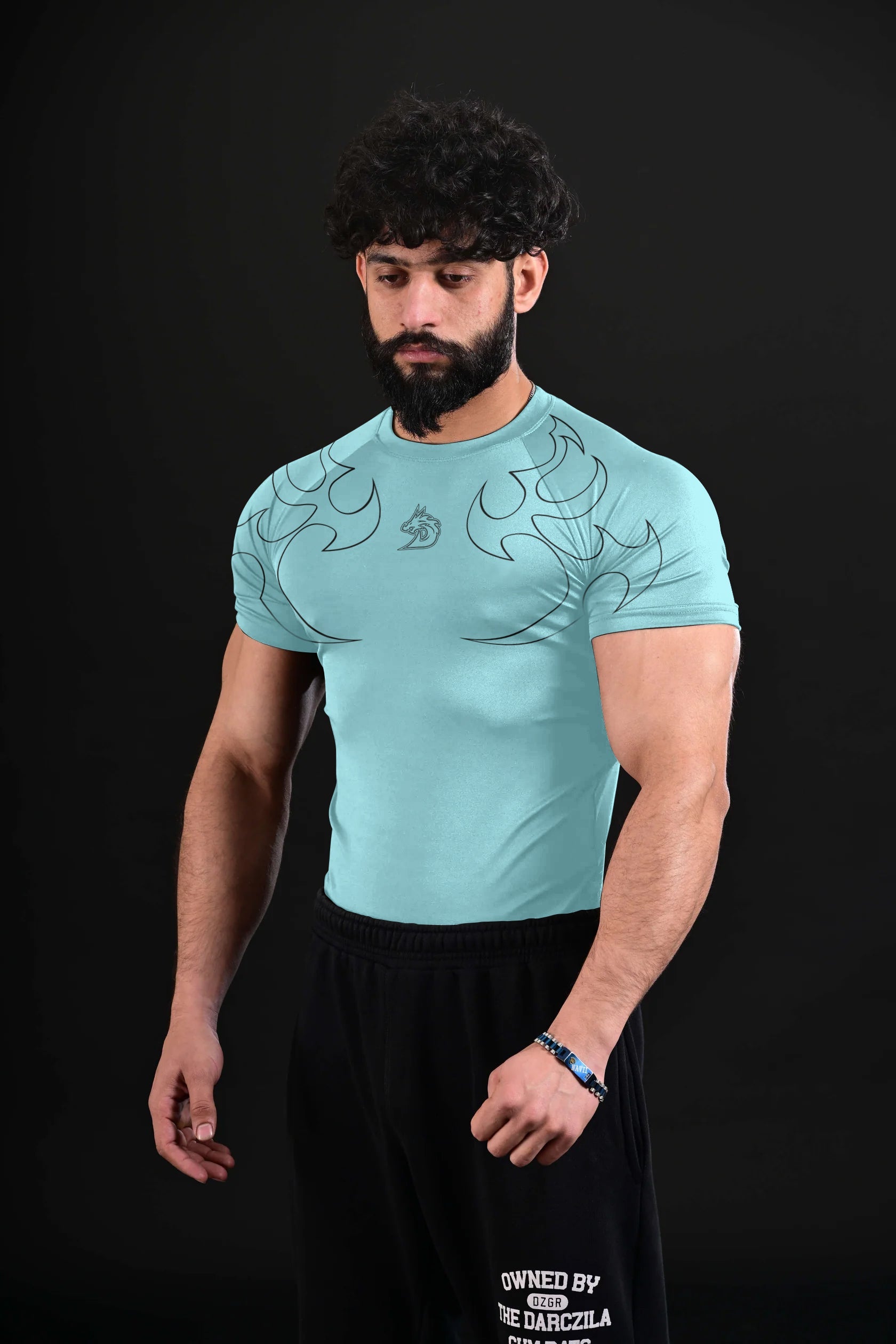 FANG Compression Tee [BABY BLUE]