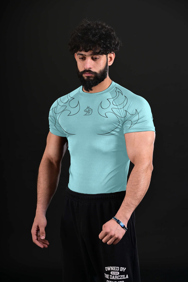 FANG Compression Tee [BABY BLUE]