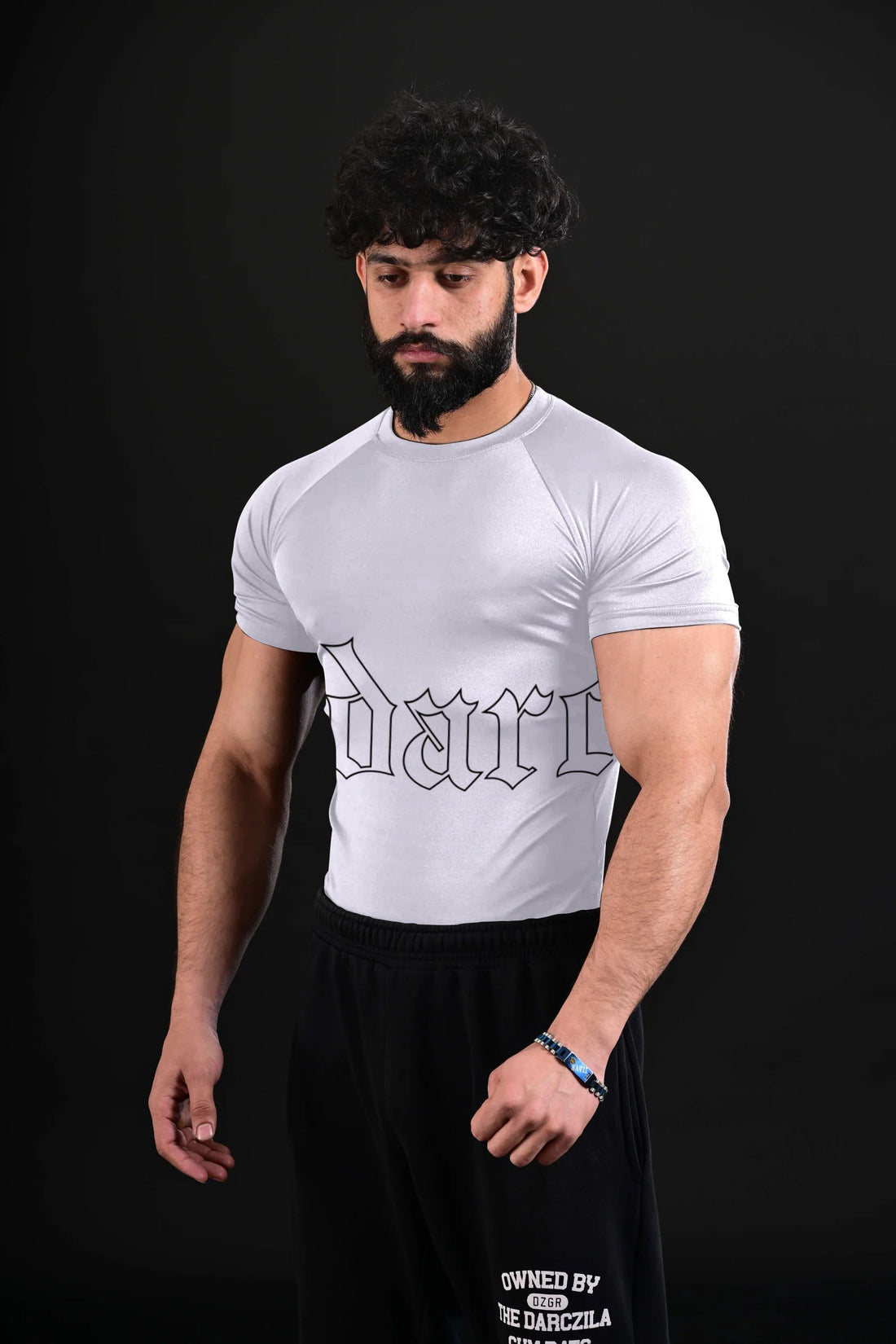 Darczila signature Compression Tee [WHITE]
