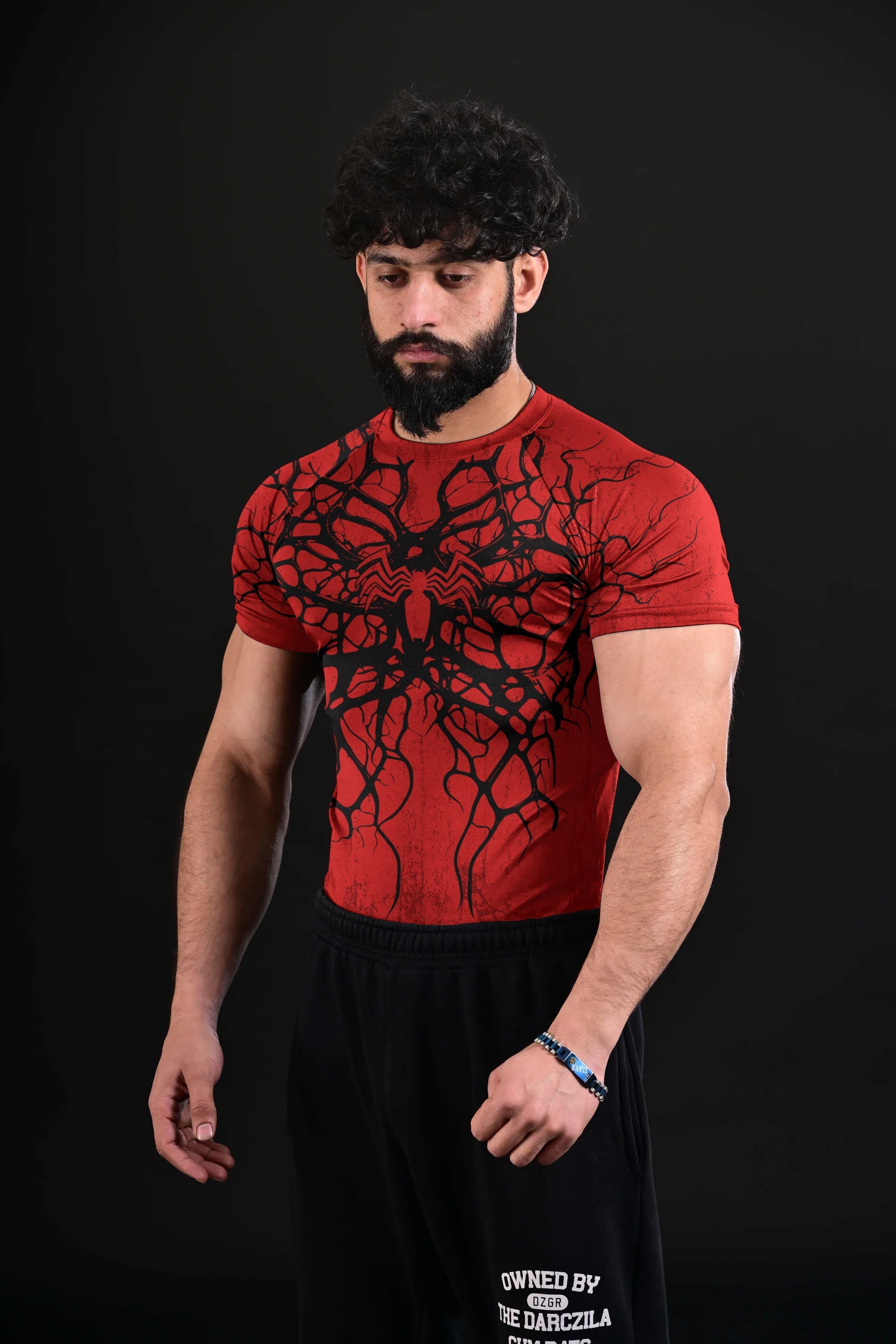 Venom X Spider [Compression Tee] RED