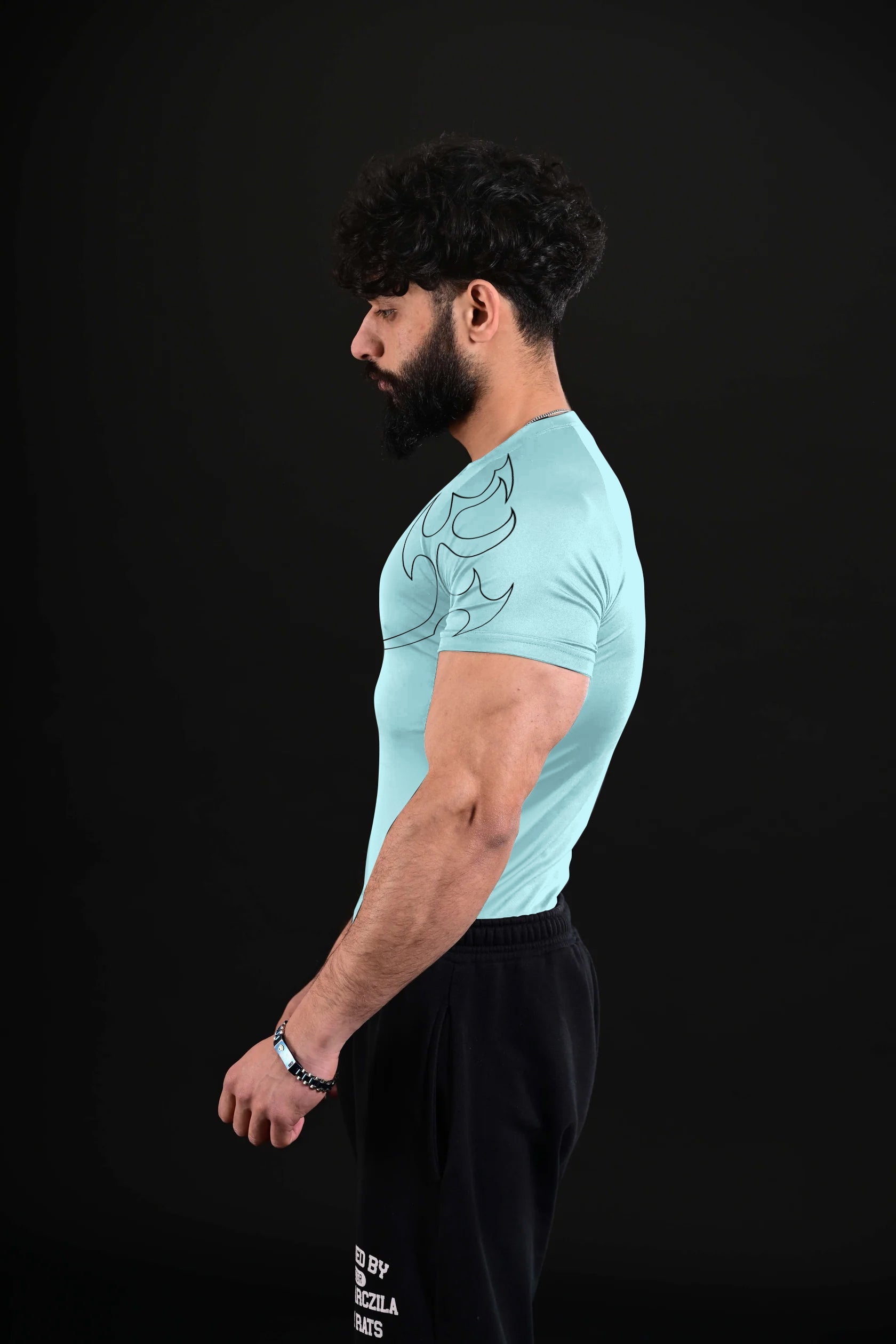 FANG Compression Tee [BABY BLUE]