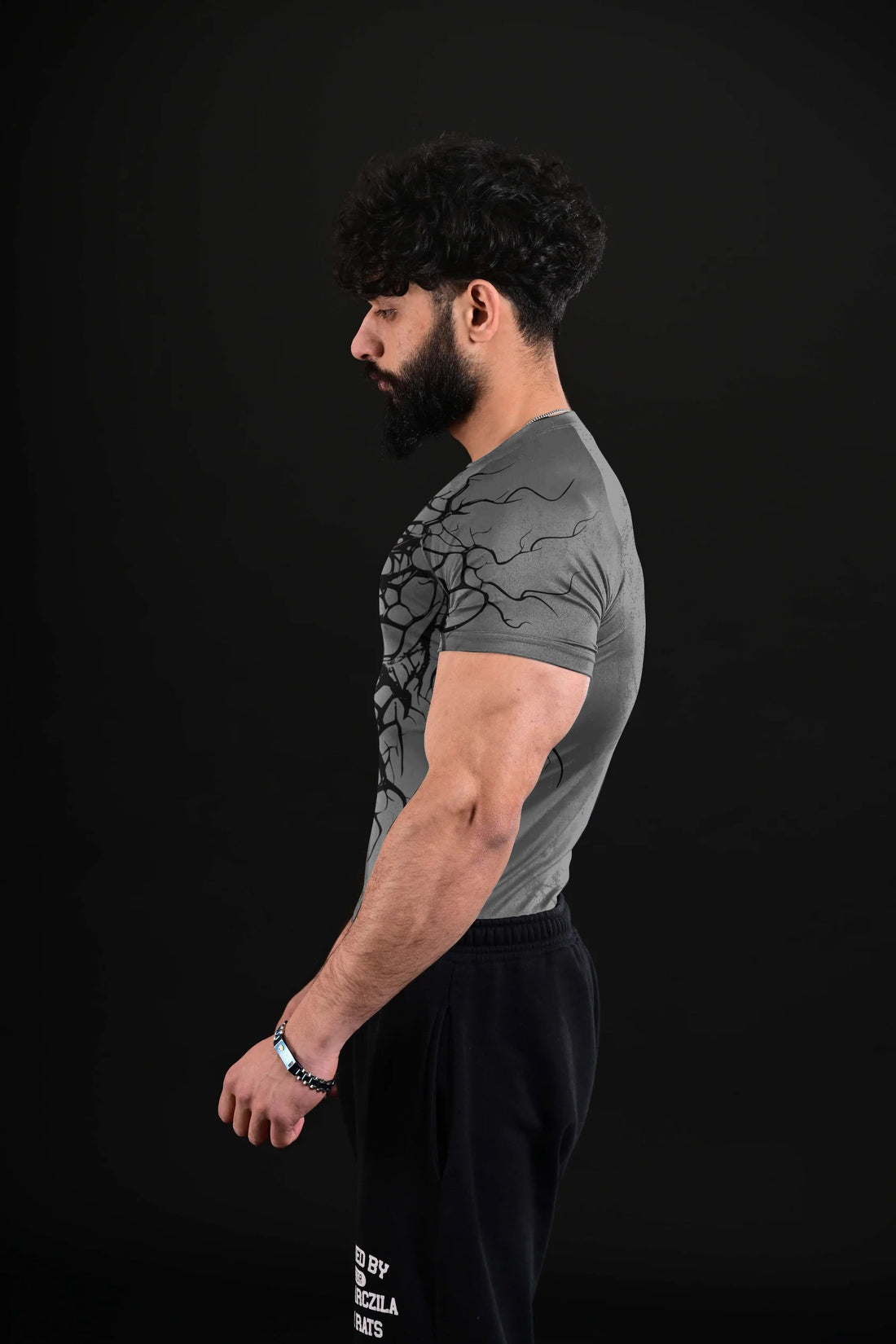 Venom X Spider [Compression Tee] GREY