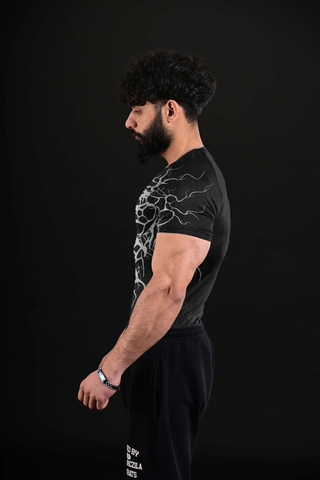Venom X Spider [Compression Tee] BLACK