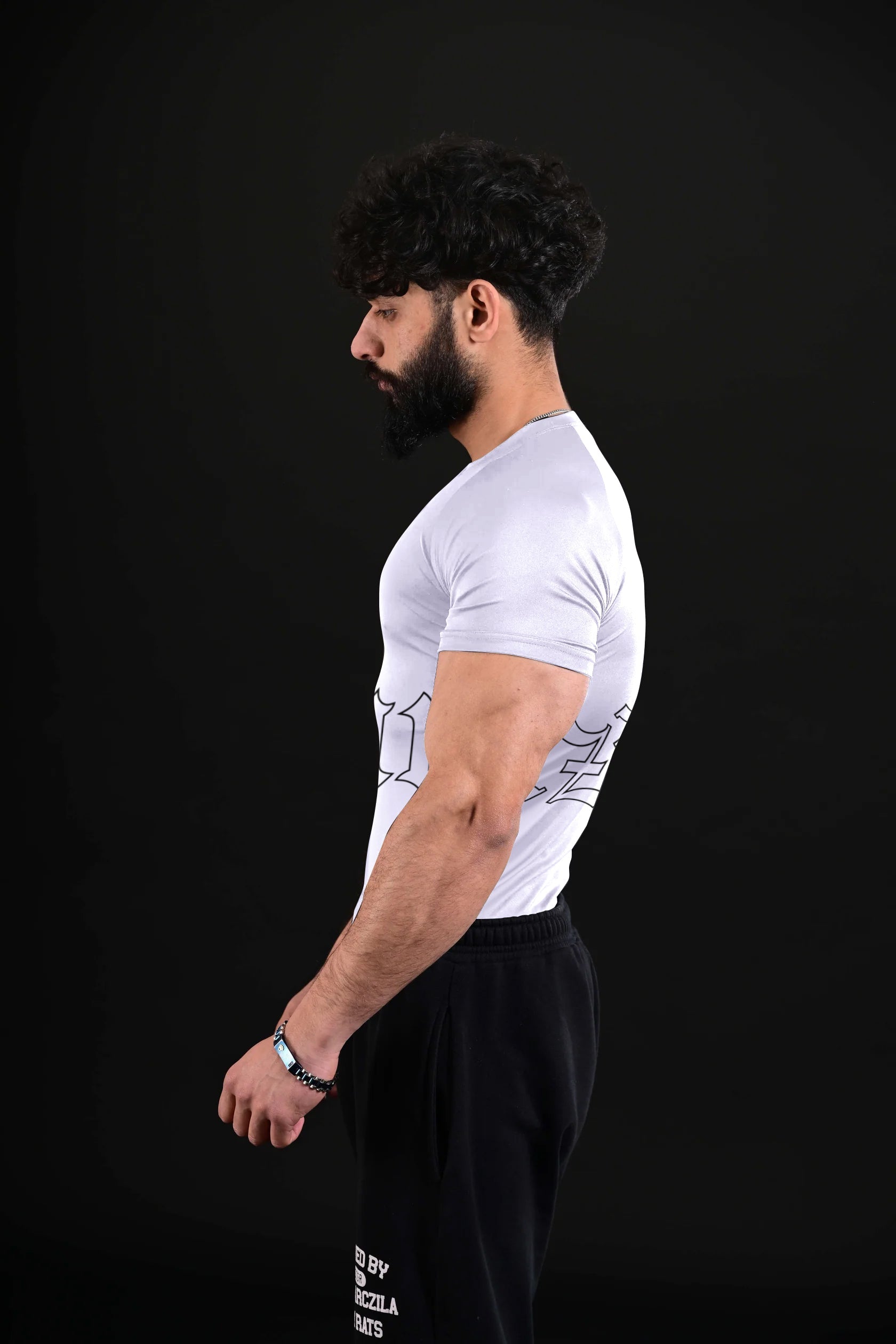 Darczila signature Compression Tee [WHITE]