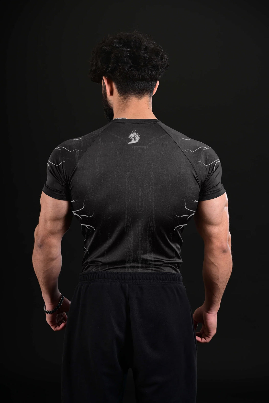 Venom X Spider [Compression Tee] BLACK