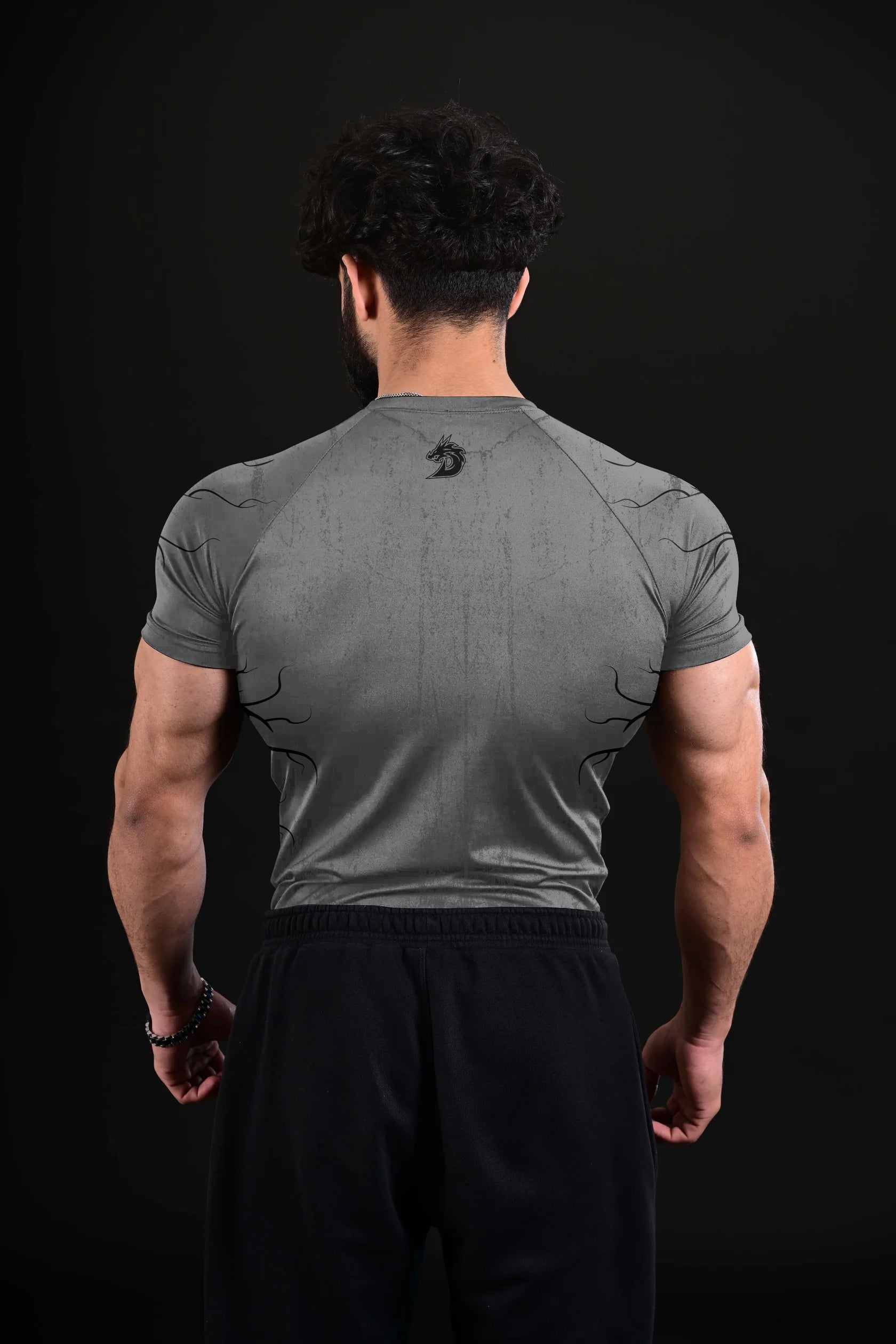 Venom X Spider [Compression Tee] GREY