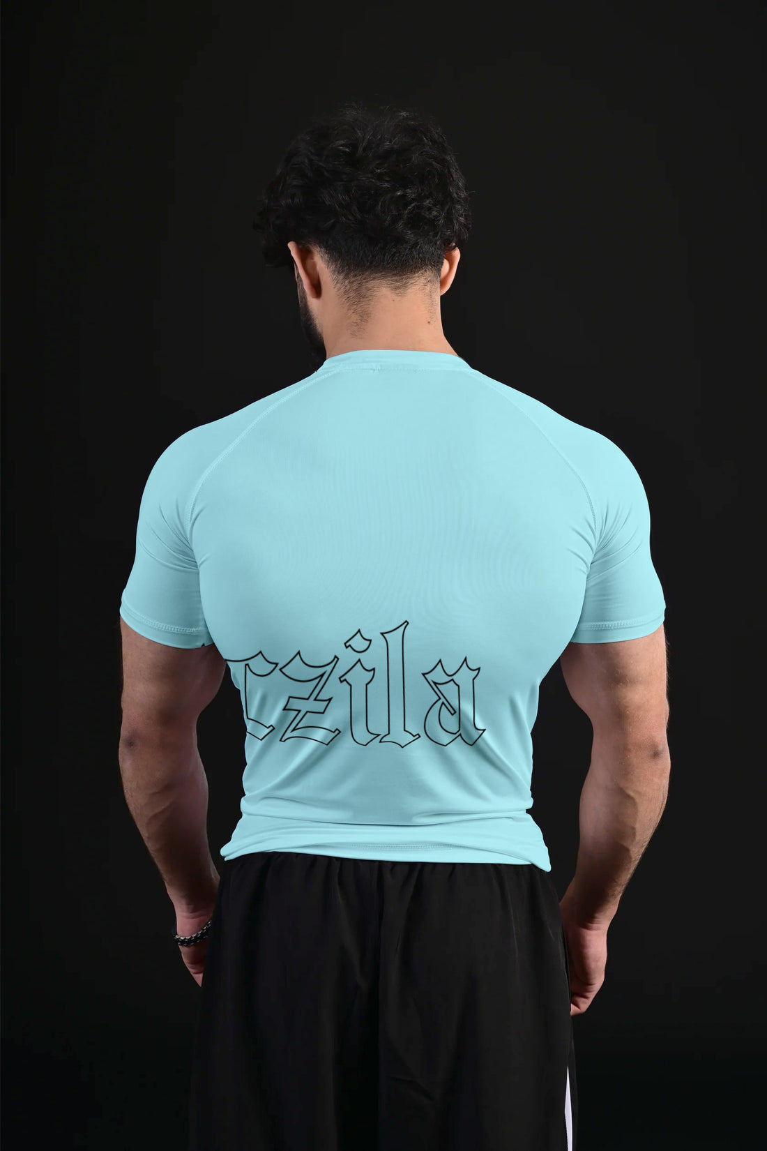 Darczila signature Compression Tee [BABY BLUE]