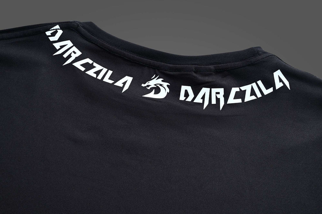 Black Compression Gym T-Shirt for men and gym wear