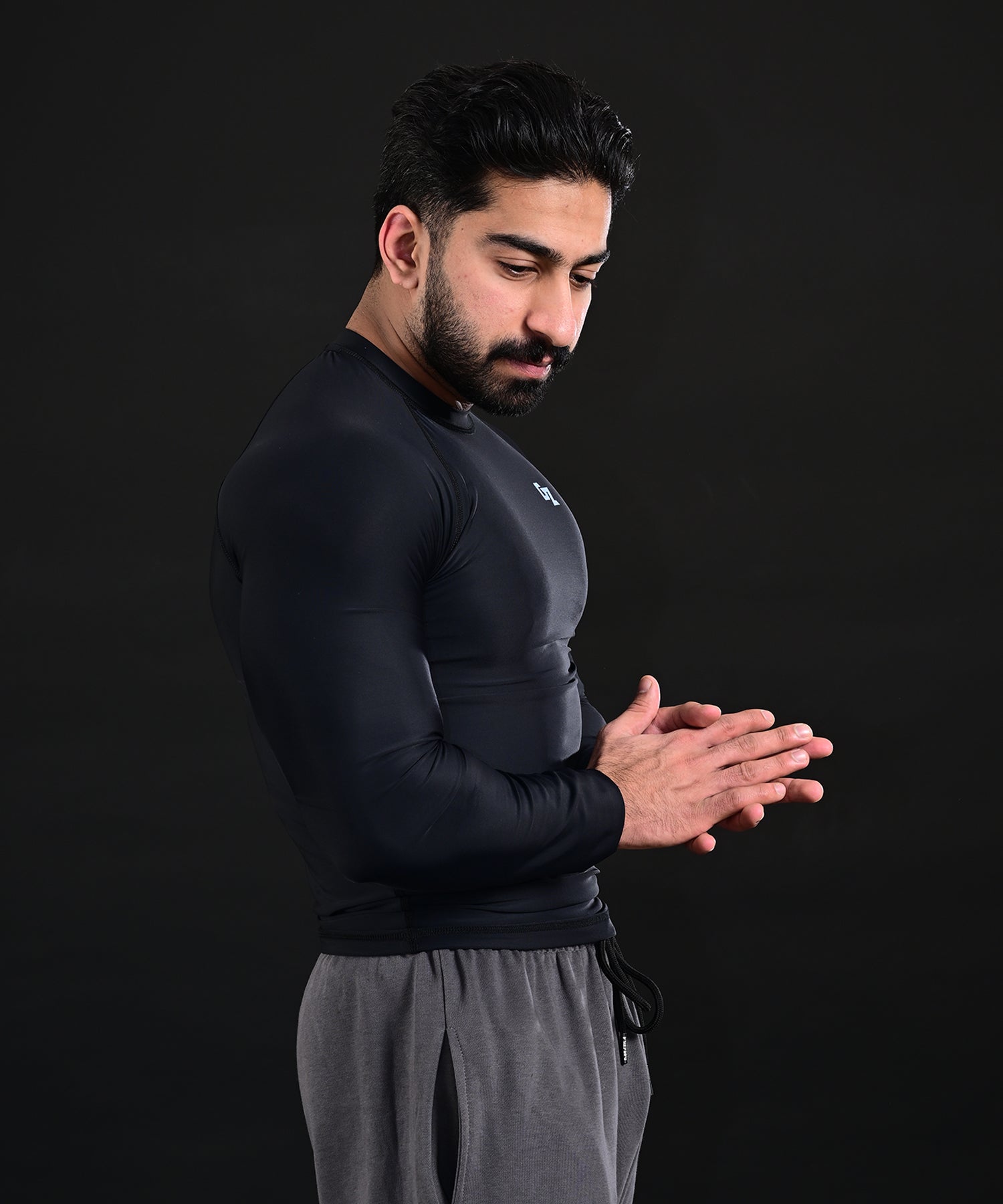 Full Sleeve Compression Shirt (Black)