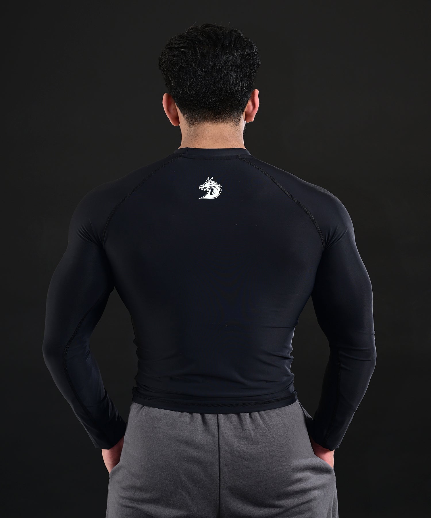 Full Sleeve Compression Shirt (Black)