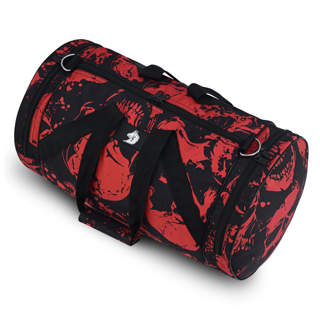 Waterproof skull duffel bag for men fitness use