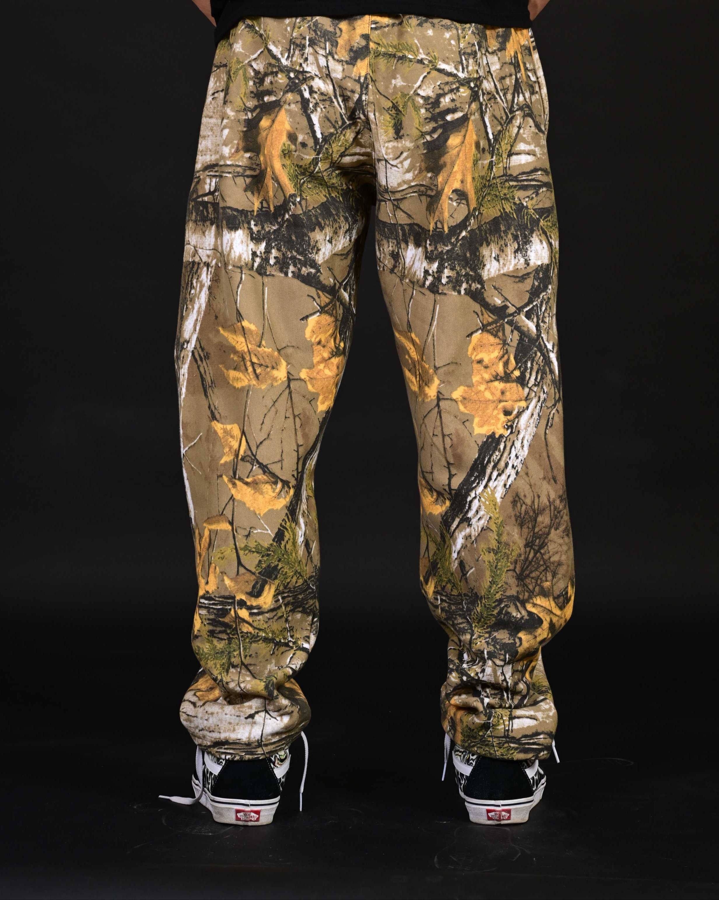 streetwear camo baggy pants men