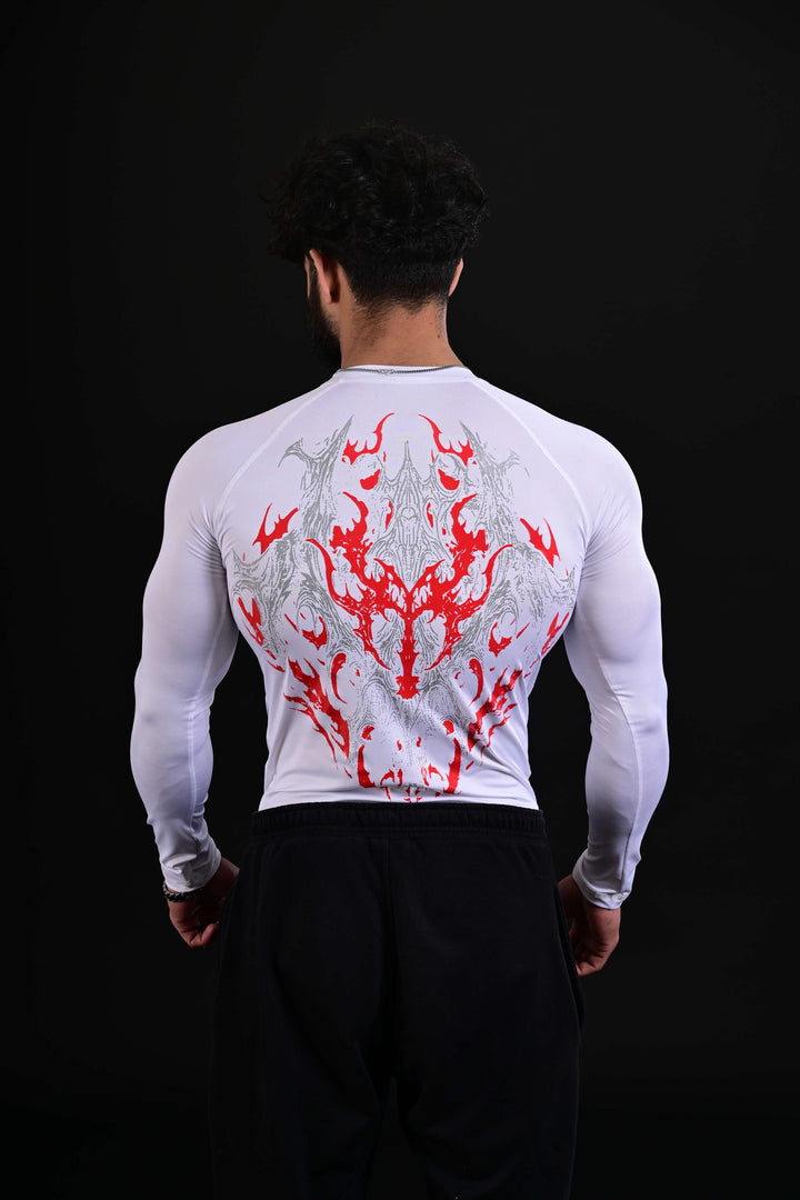 3D Energy full compression shirt white Pakistan