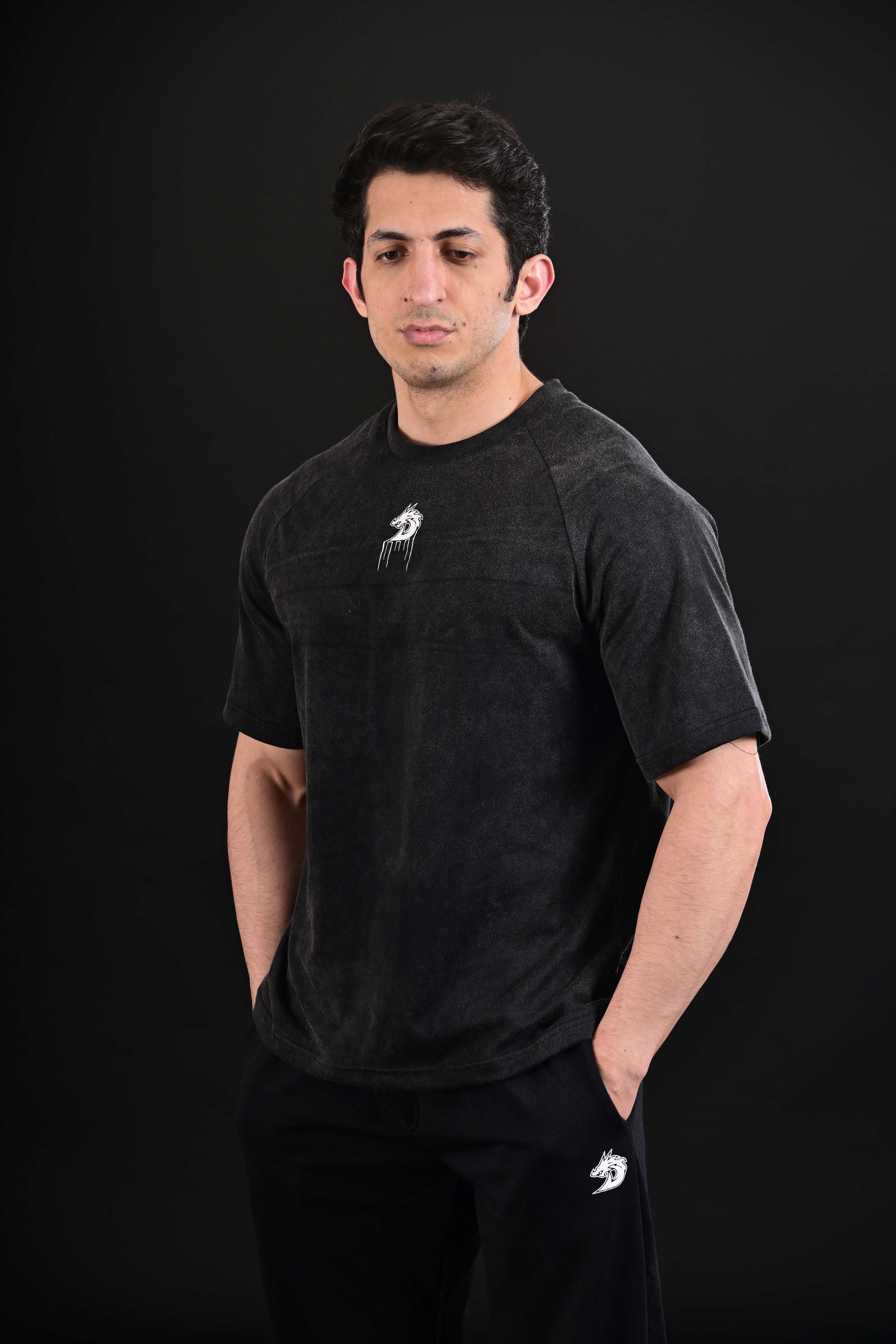 Venom Drop Shoulder Tee (Acid Wash)