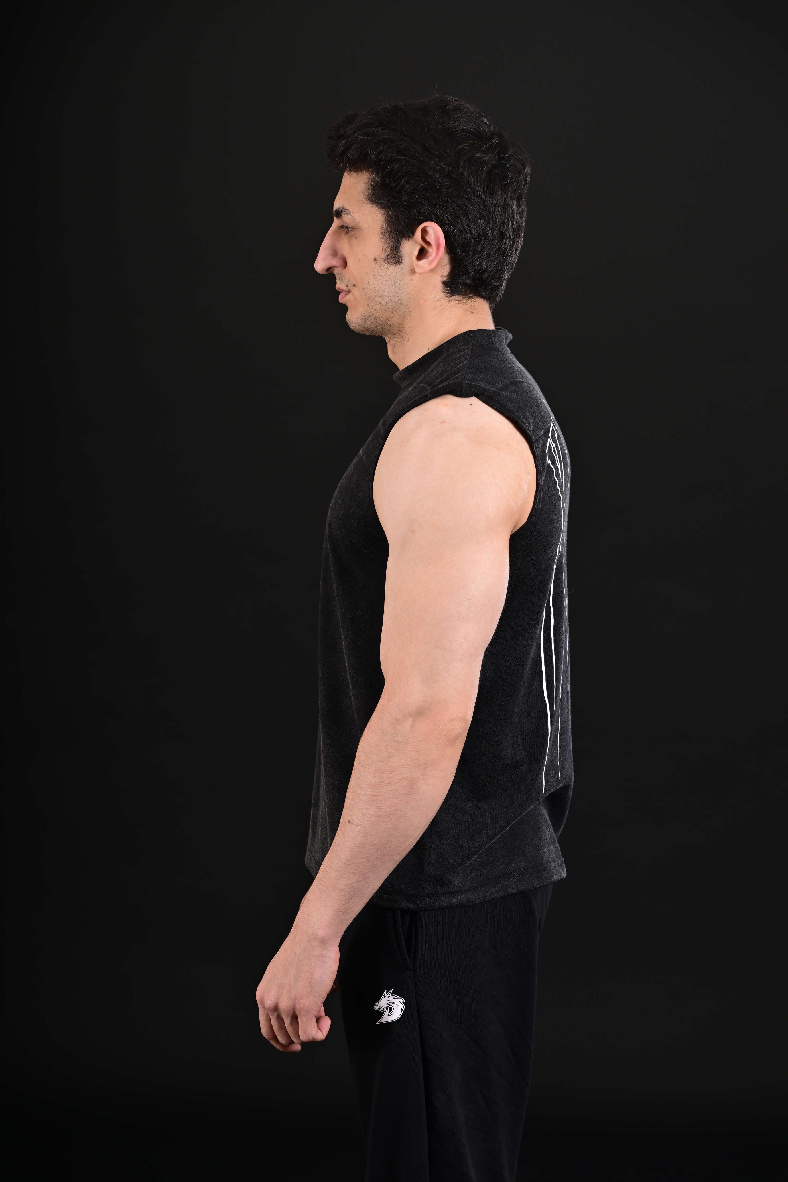 Venom Cropped Tank (Acid Wash)