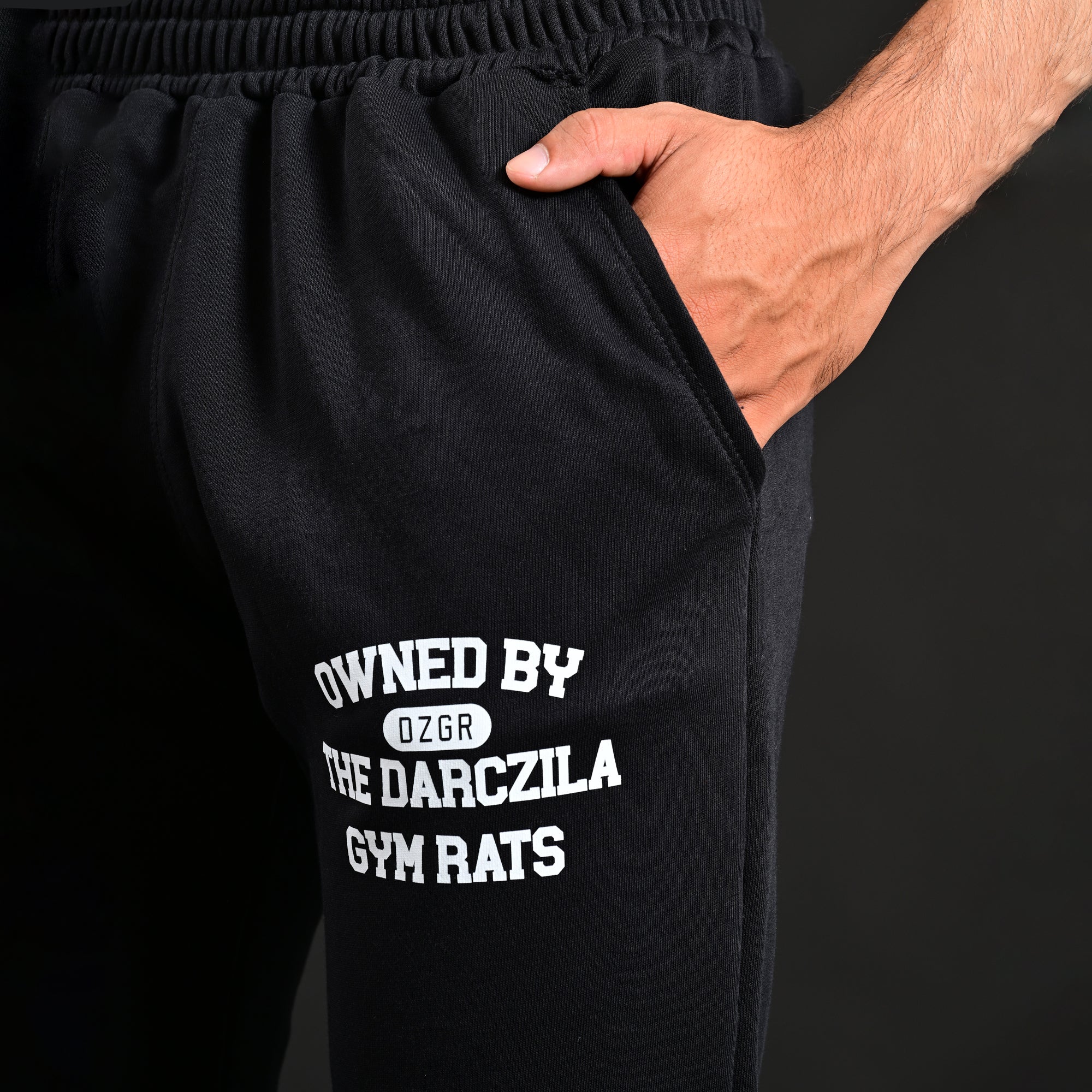 Black Men Joggers