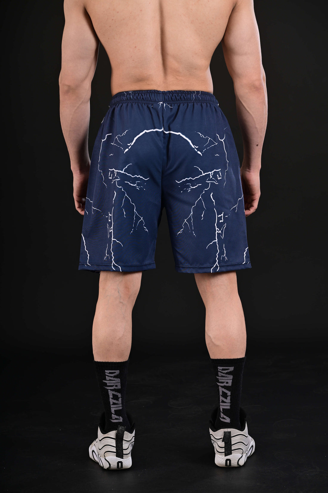 fitness workout shorts white men