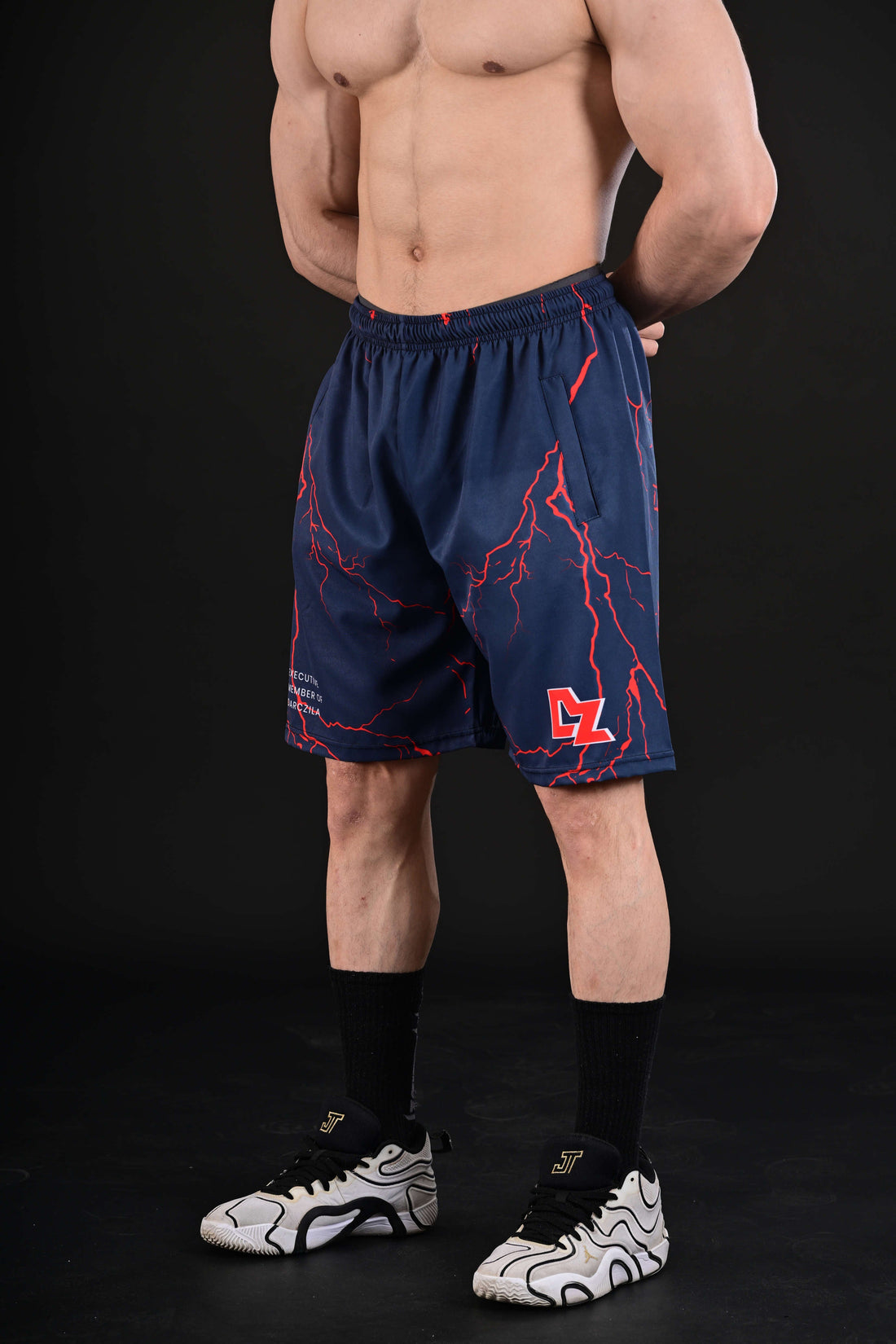 DZ bolt workout shorts men