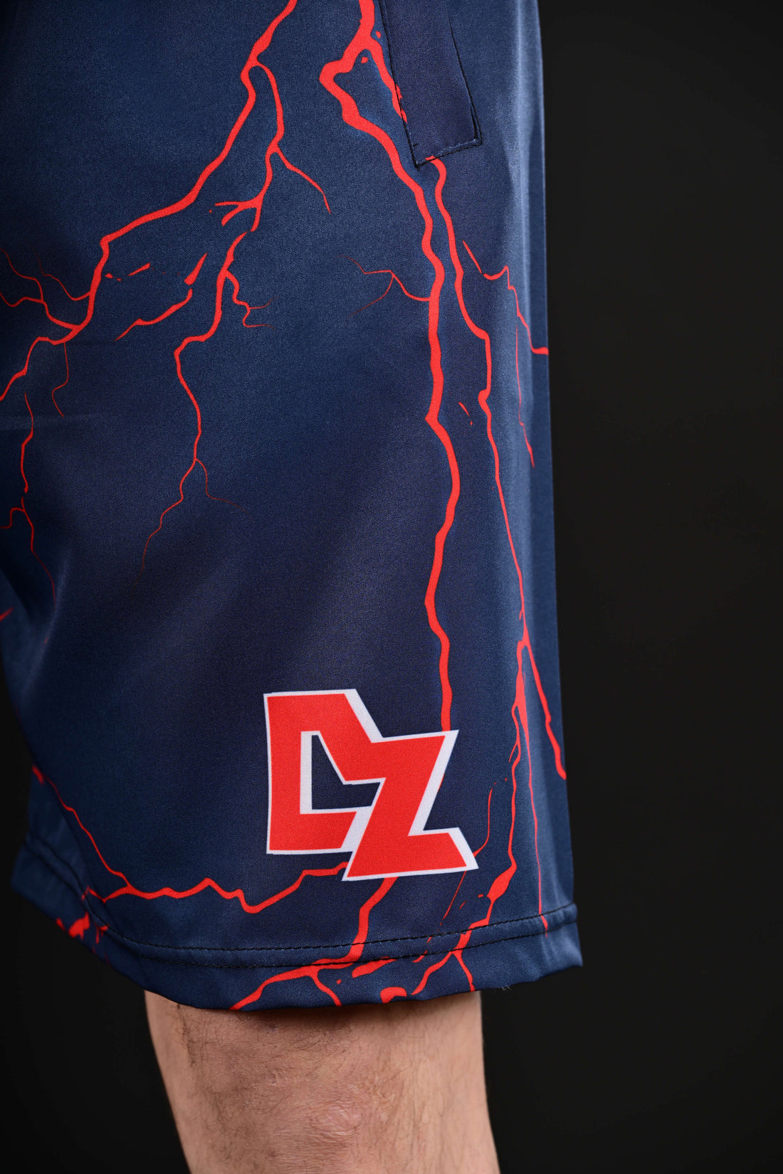bodybuilding shorts red design