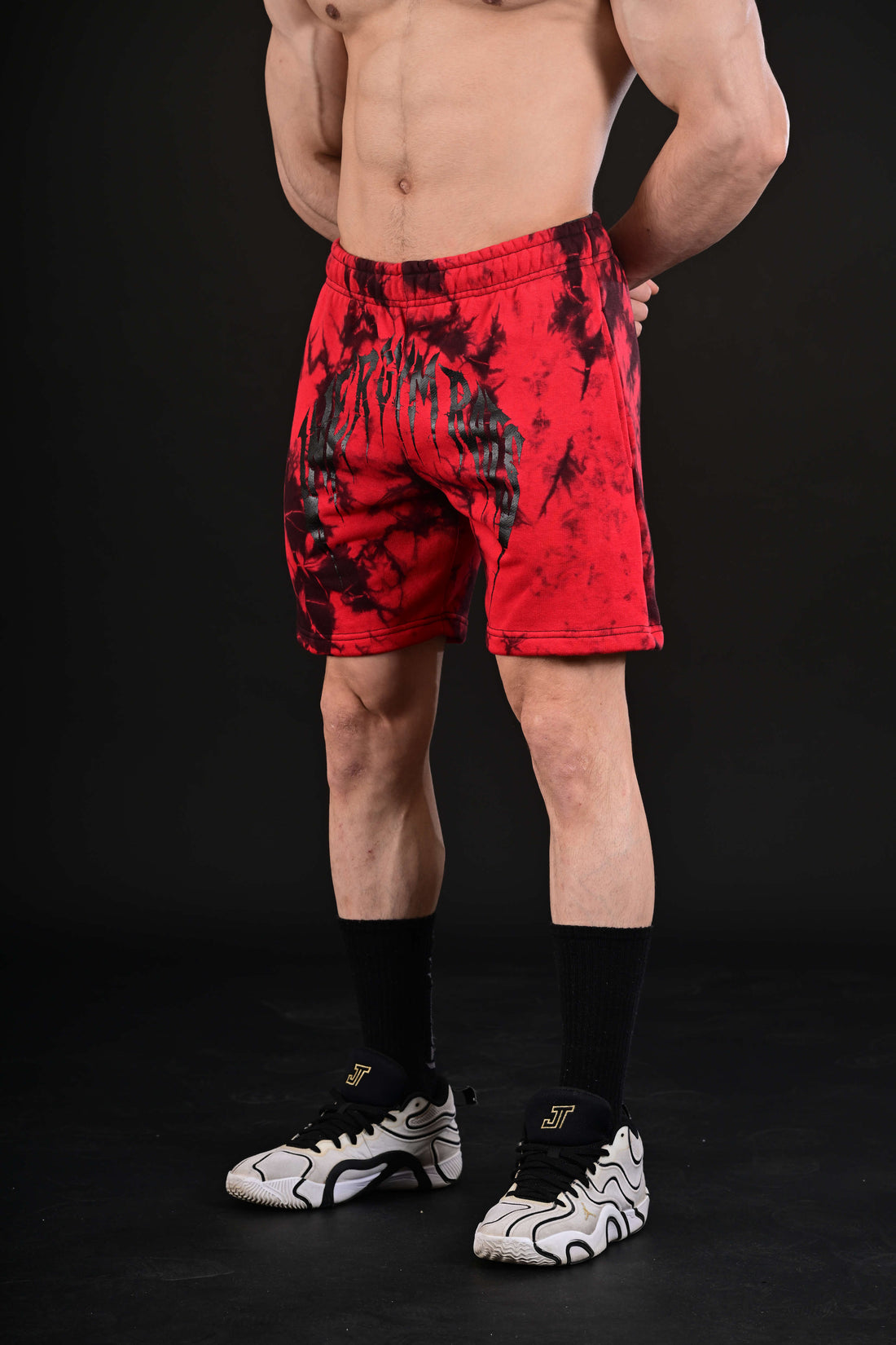 men fitness shorts breathable fabric