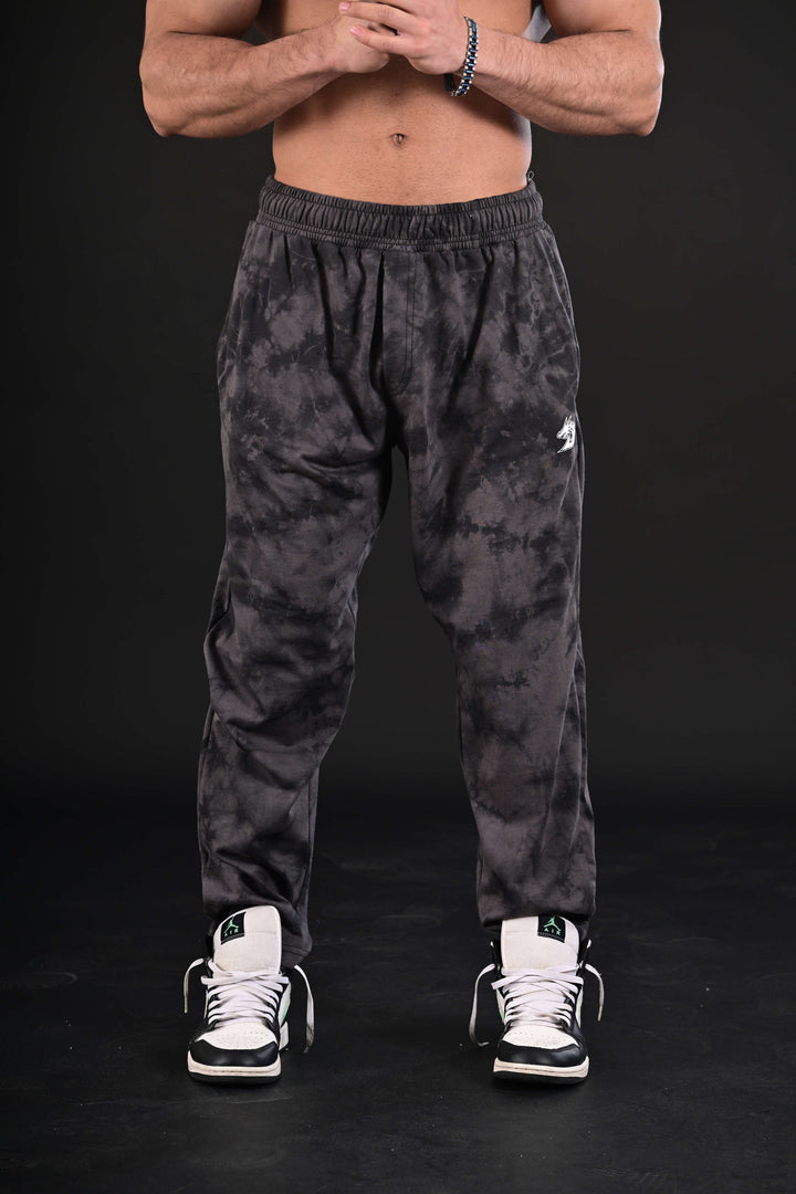 Tie Dye Trousers (Grey)