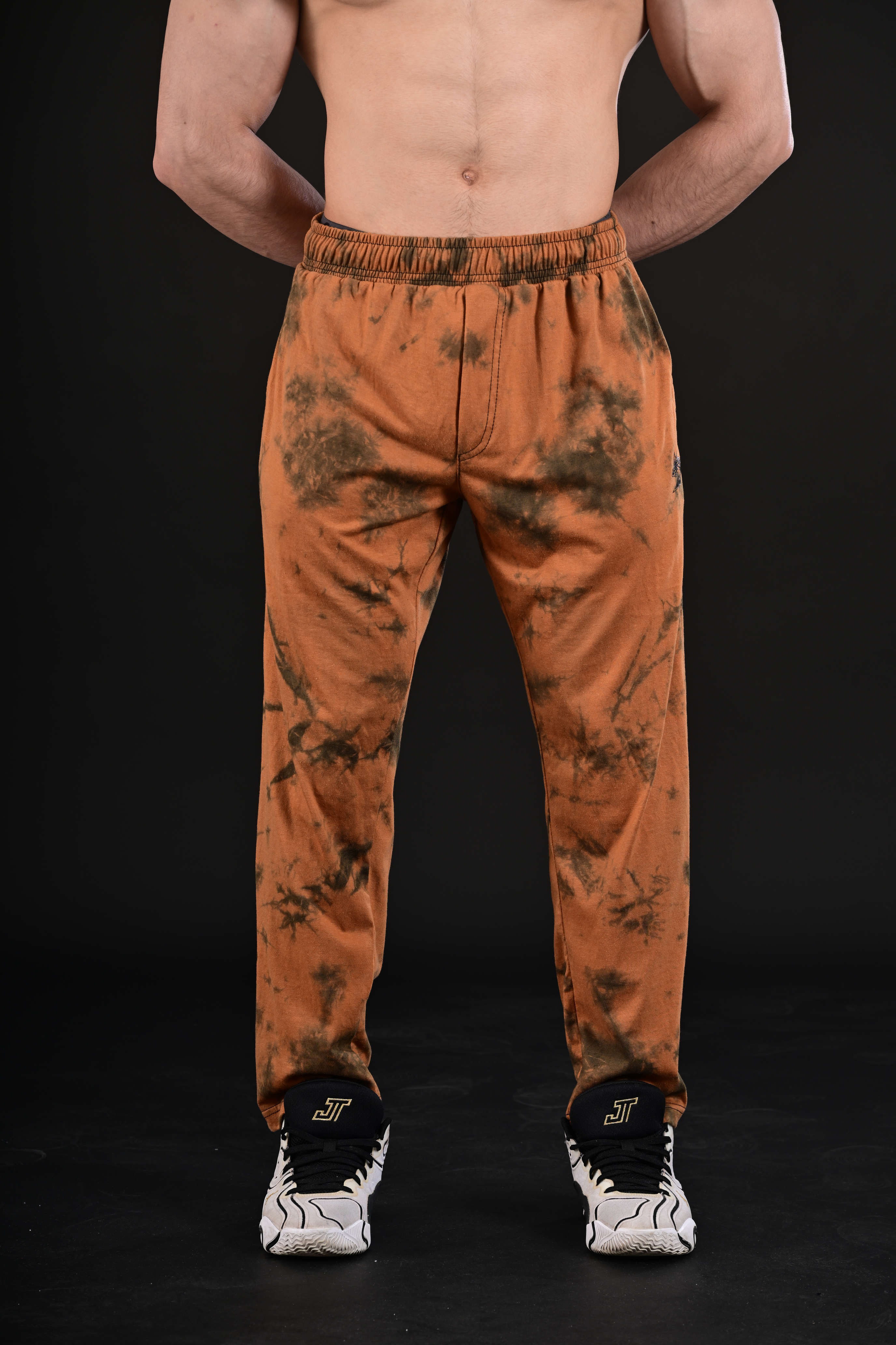 Tie Dye Trouser (Brown)