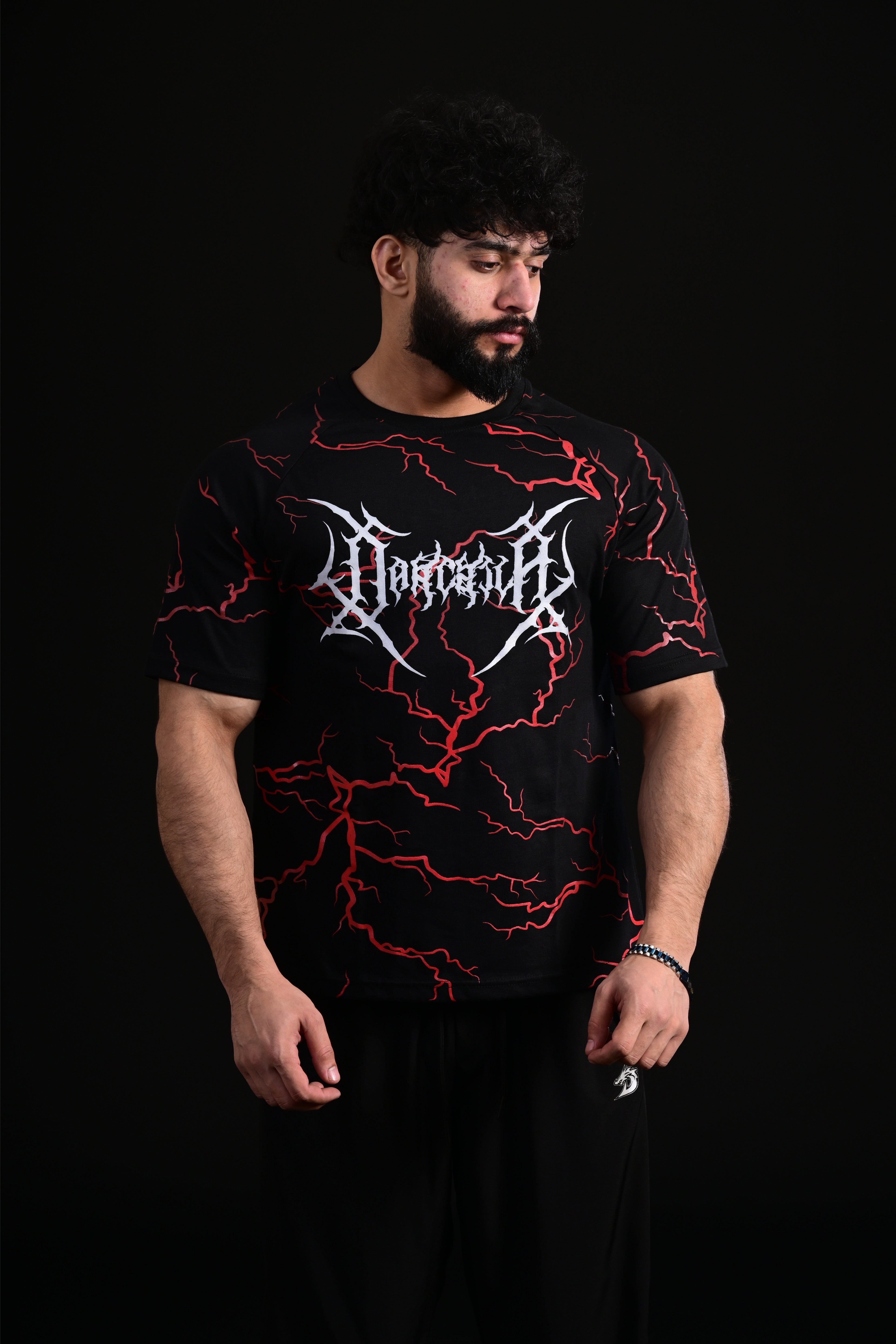 Drop Shoulder Tee (Thunder Black)