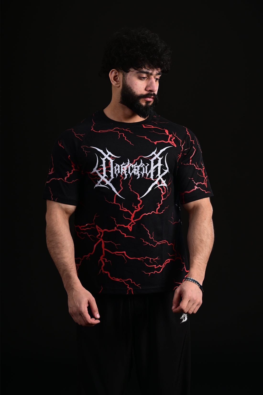 Drop Shoulder Tee (Thunder Black)