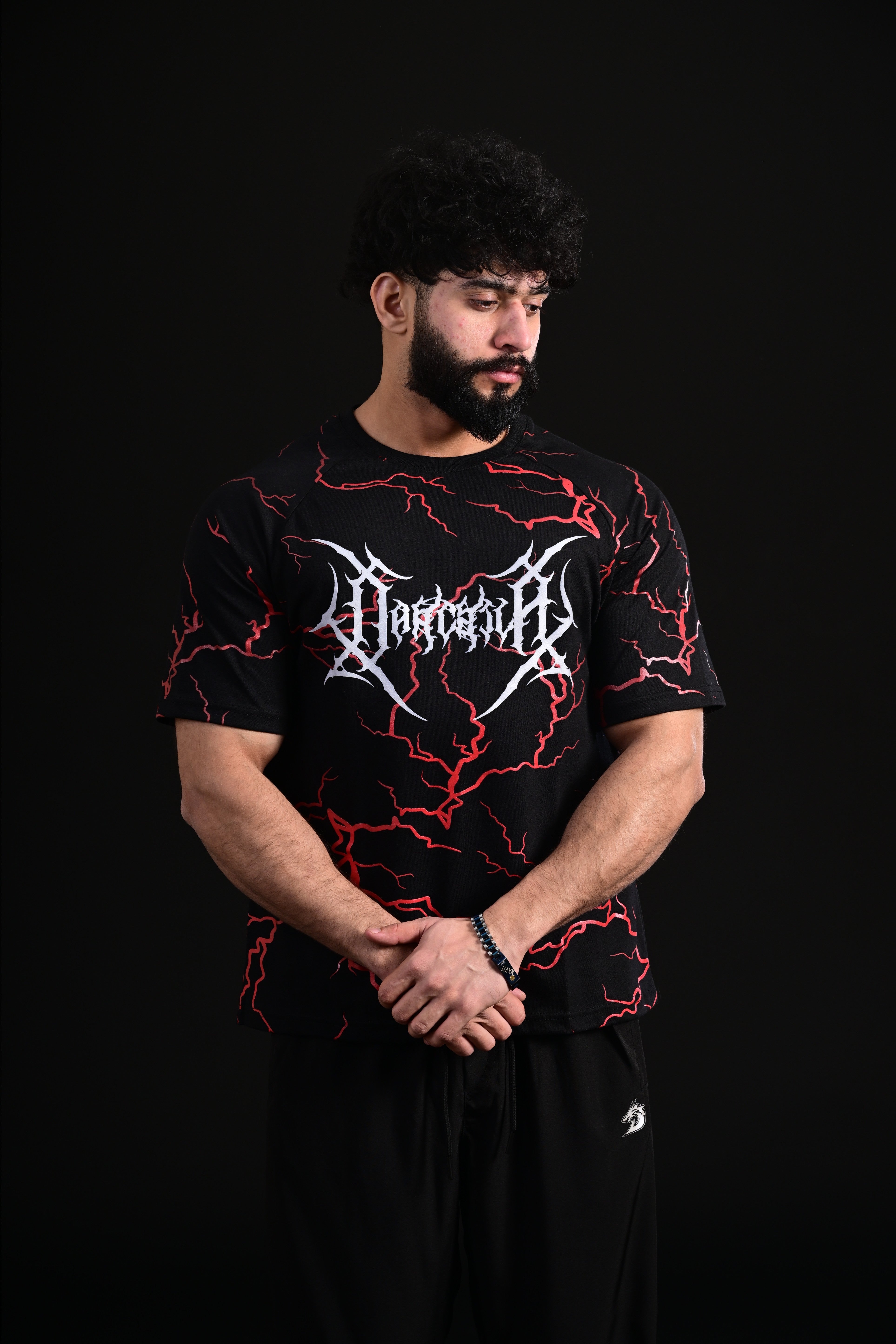 Drop Shoulder Tee (Thunder Black)
