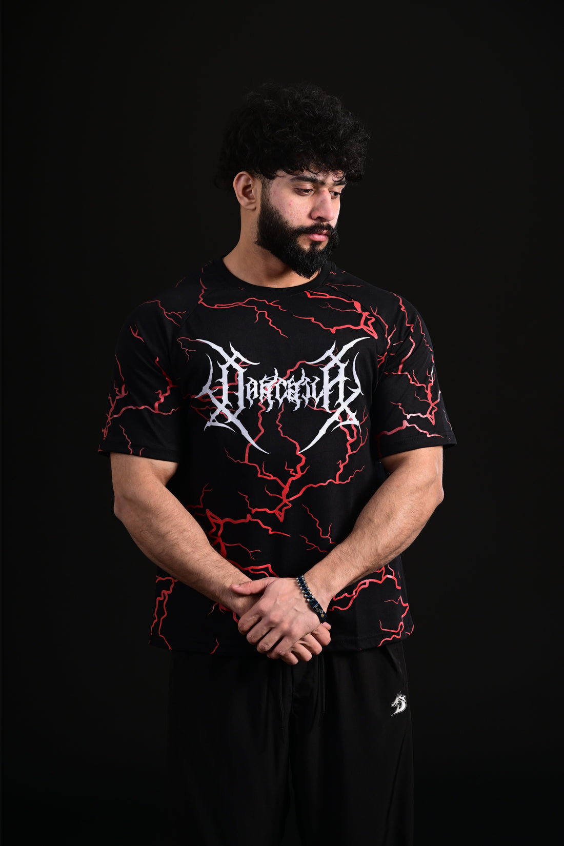 Drop Shoulder Tee (Thunder Black)
