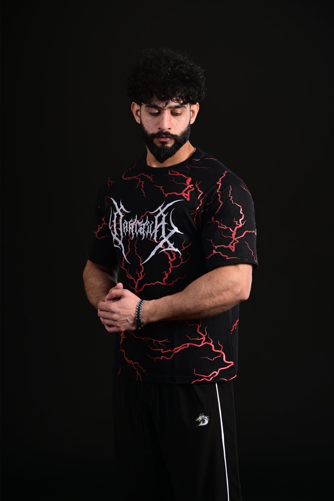 Drop Shoulder Tee (Thunder Black)