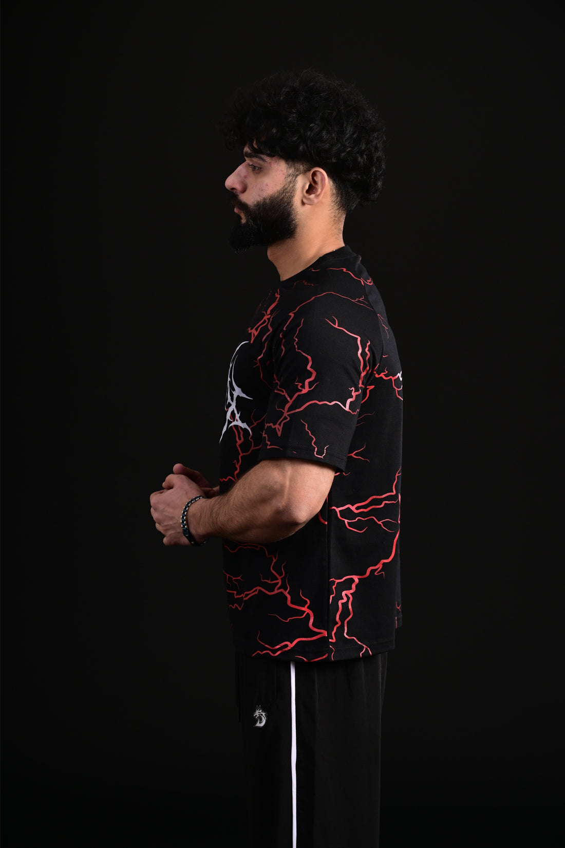 Drop Shoulder Tee (Thunder Black)