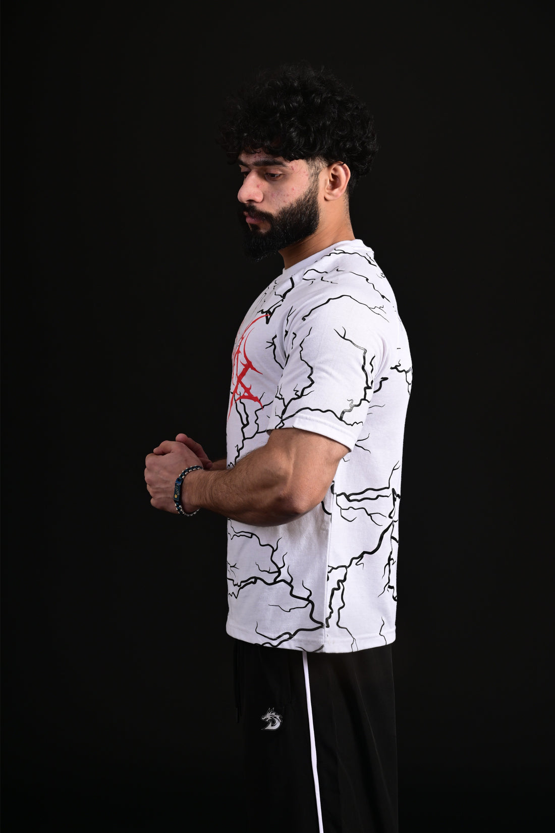 Drop Shoulder Tee (Thunder White)