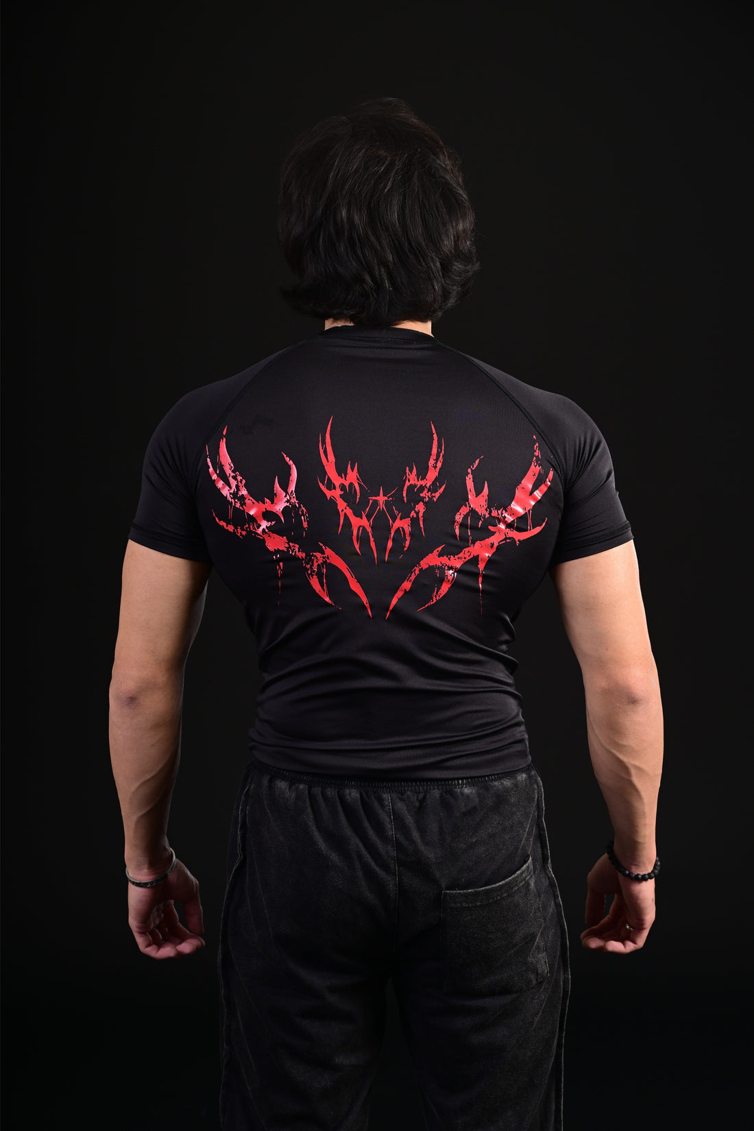 Compression T-Shirt (Lord of death) Black