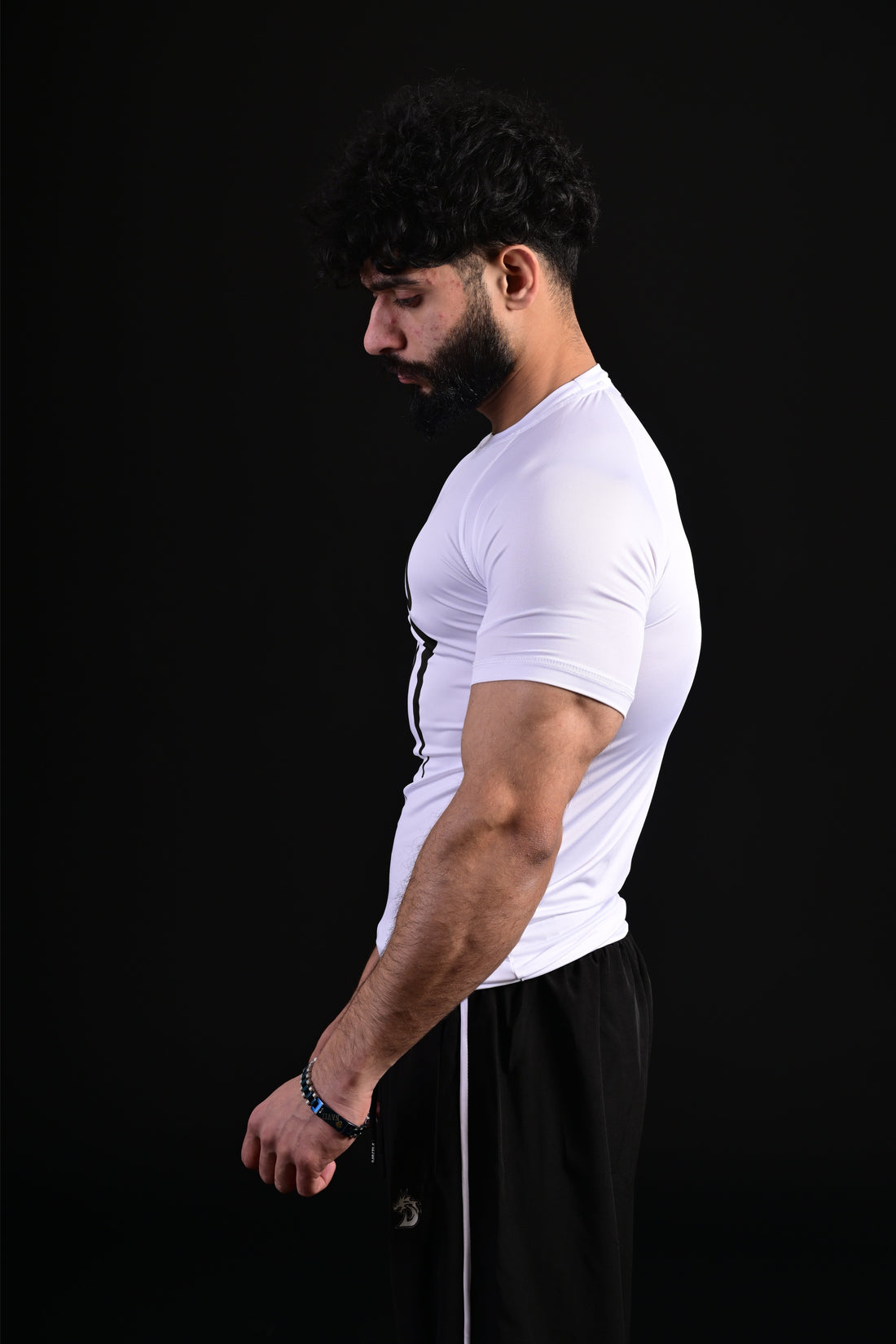 Spider Compression T-Shirt (WHITE)