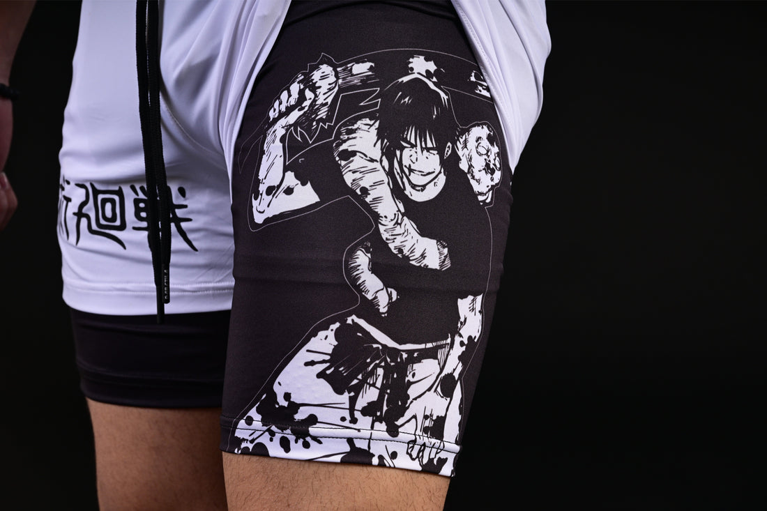Jujutsu Kaisen Shorts (White)