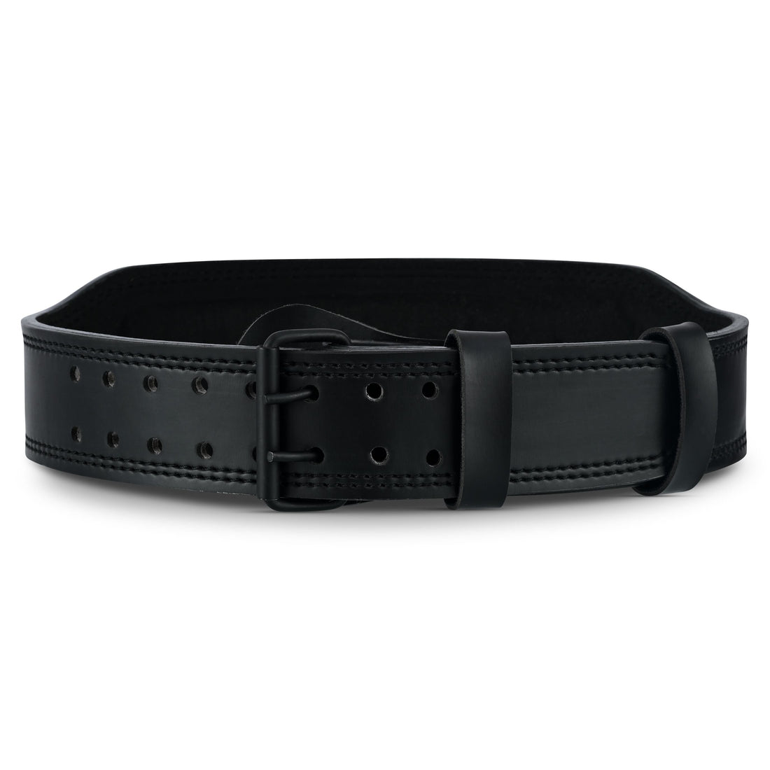 premium black weightlifting belt for strength training