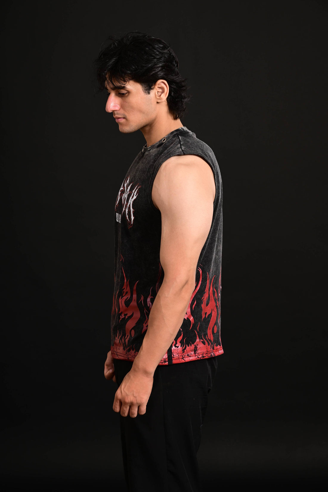 bodybuilding sleeveless cropped tank Pakistan