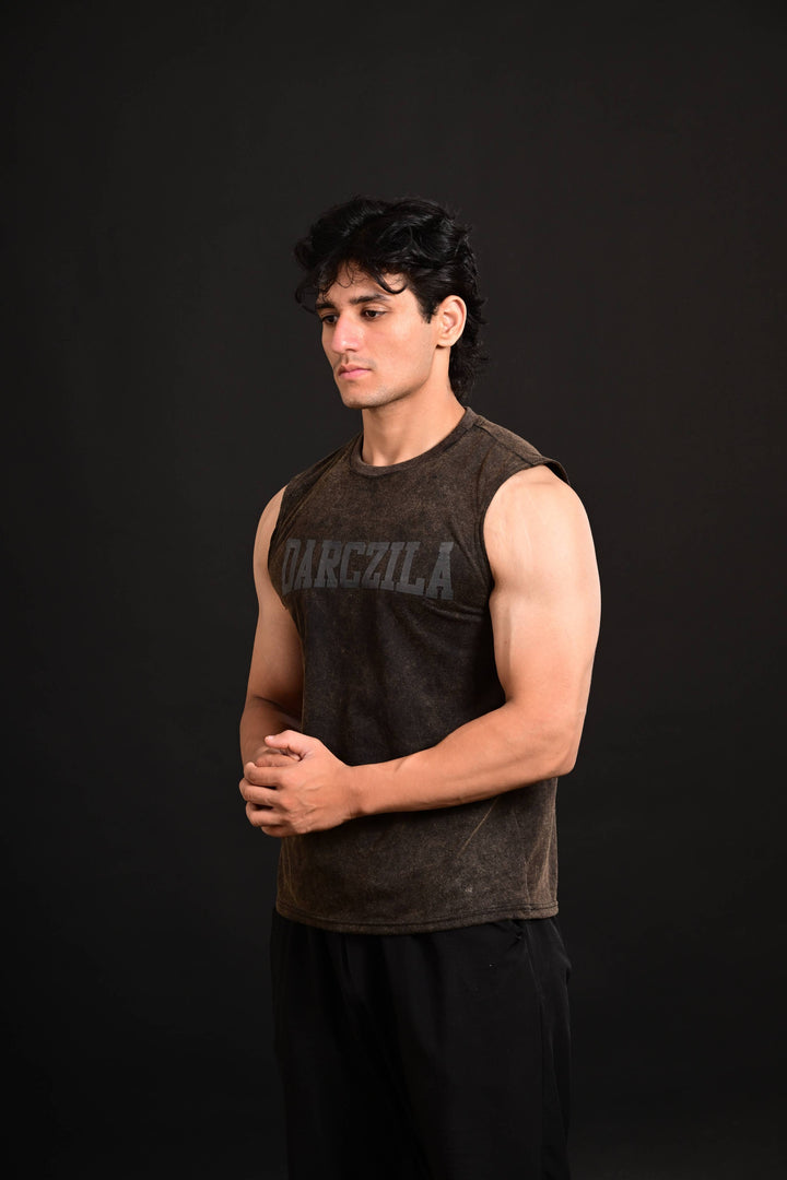 Anime Cropped Tank [BLACK]