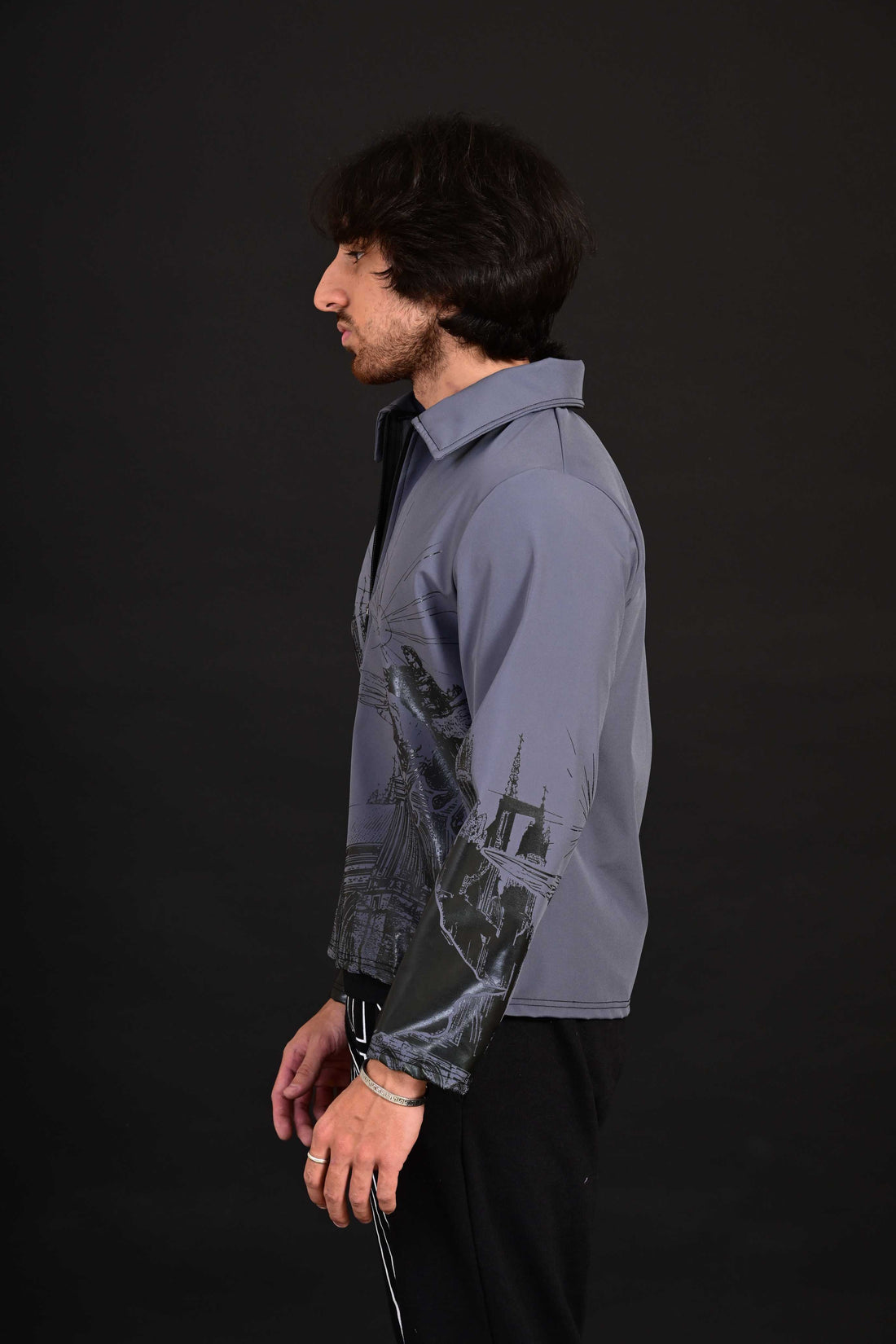 Navy blue winter jacket men Pakistan