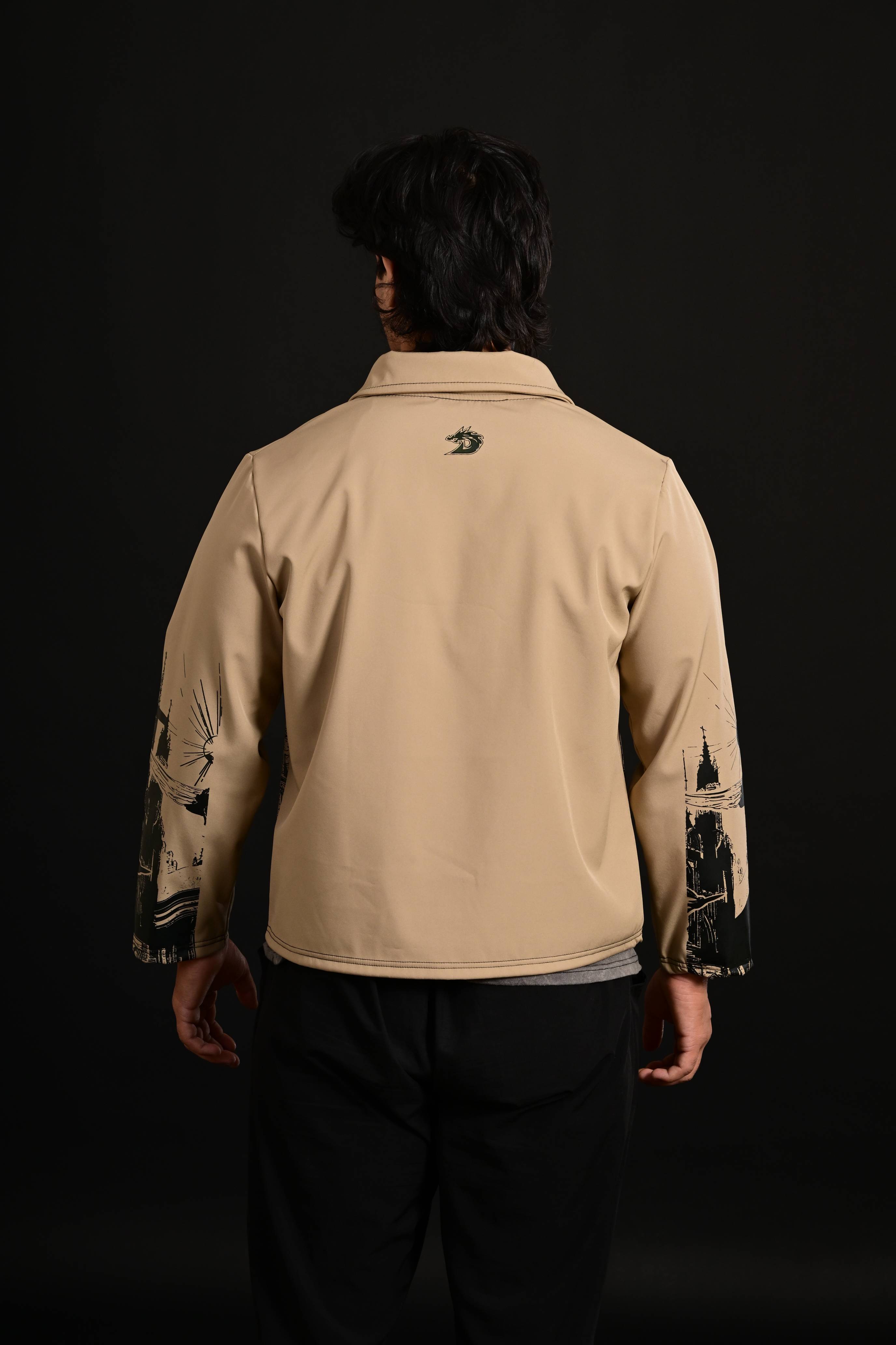 Street style printed jacket men Pakistan