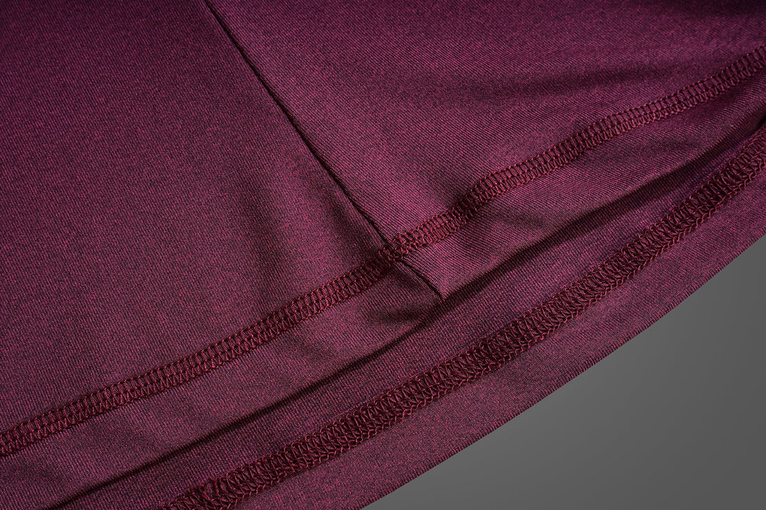Maroon Compression Gym T-Shirt for men