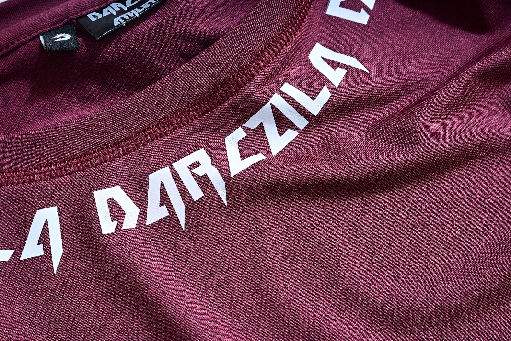 Maroon Compression Training T-Shirt for men