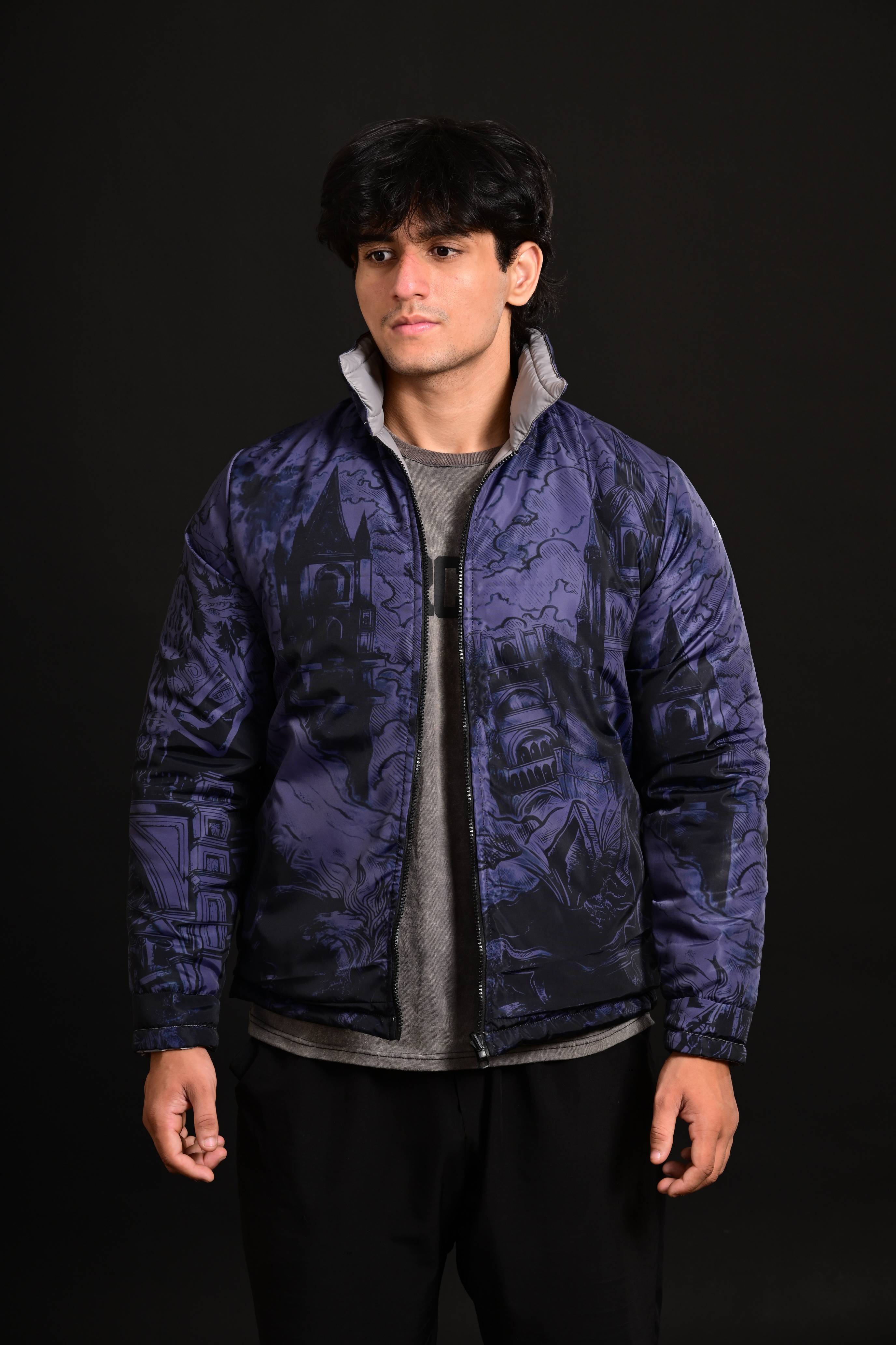 Darczila puffer jacket sea color men Pakistan
