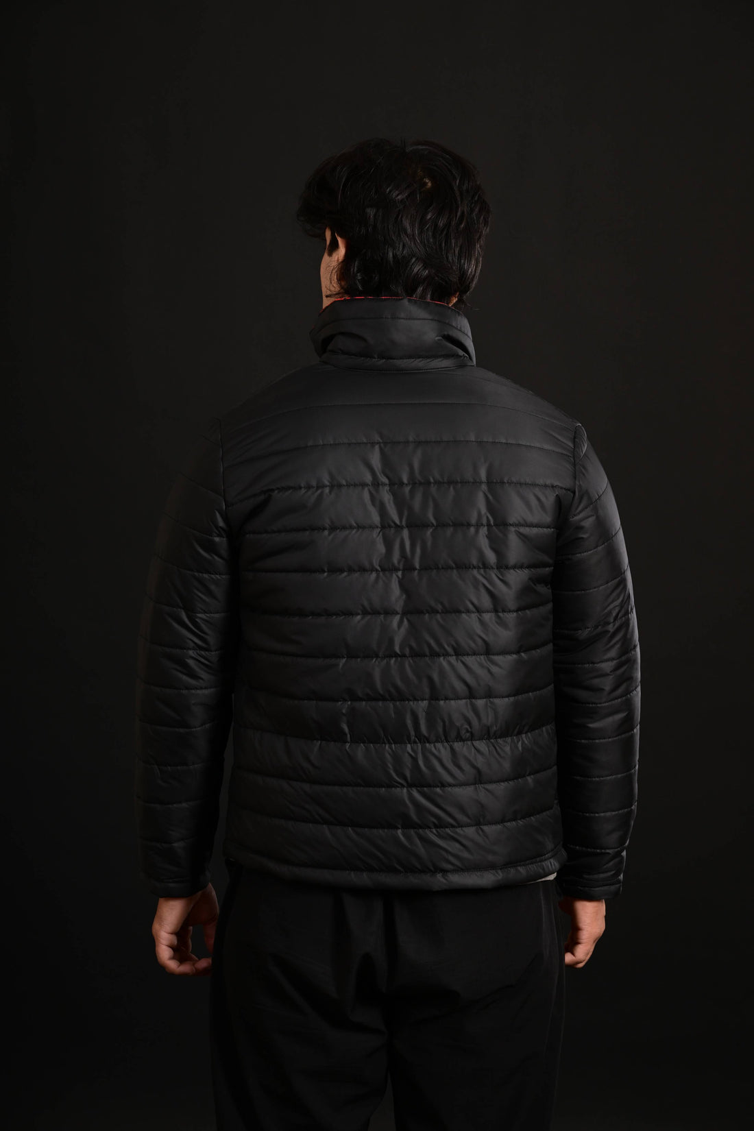 Stylish winter jacket sea color Pakistan