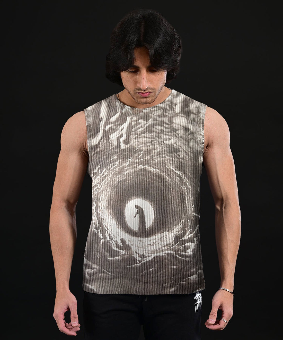 Greek Cropped Tank (Desert)